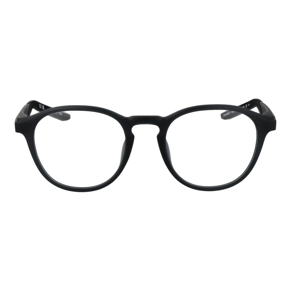 Nike NI-1063676 Round-Frame Stainless Steel Eyeglasses — Black, view 2