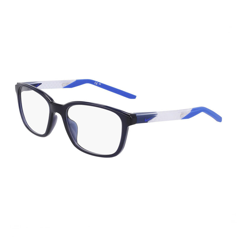 Nike NIKE7278 Rectangle Full Rim Eyeglasses — Black by Nike