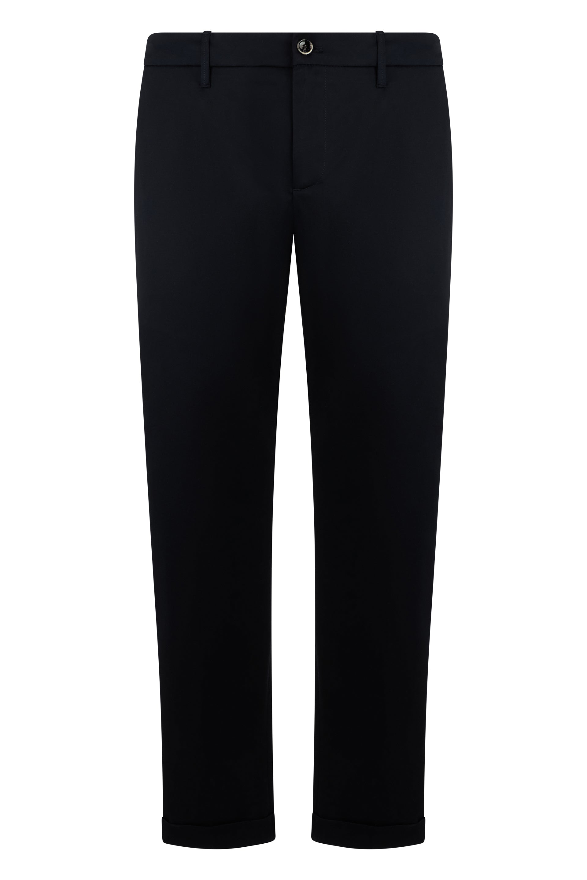 Nine In The Morning Slim-Fit Cotton Chinos — Navy by Nine In The Morning