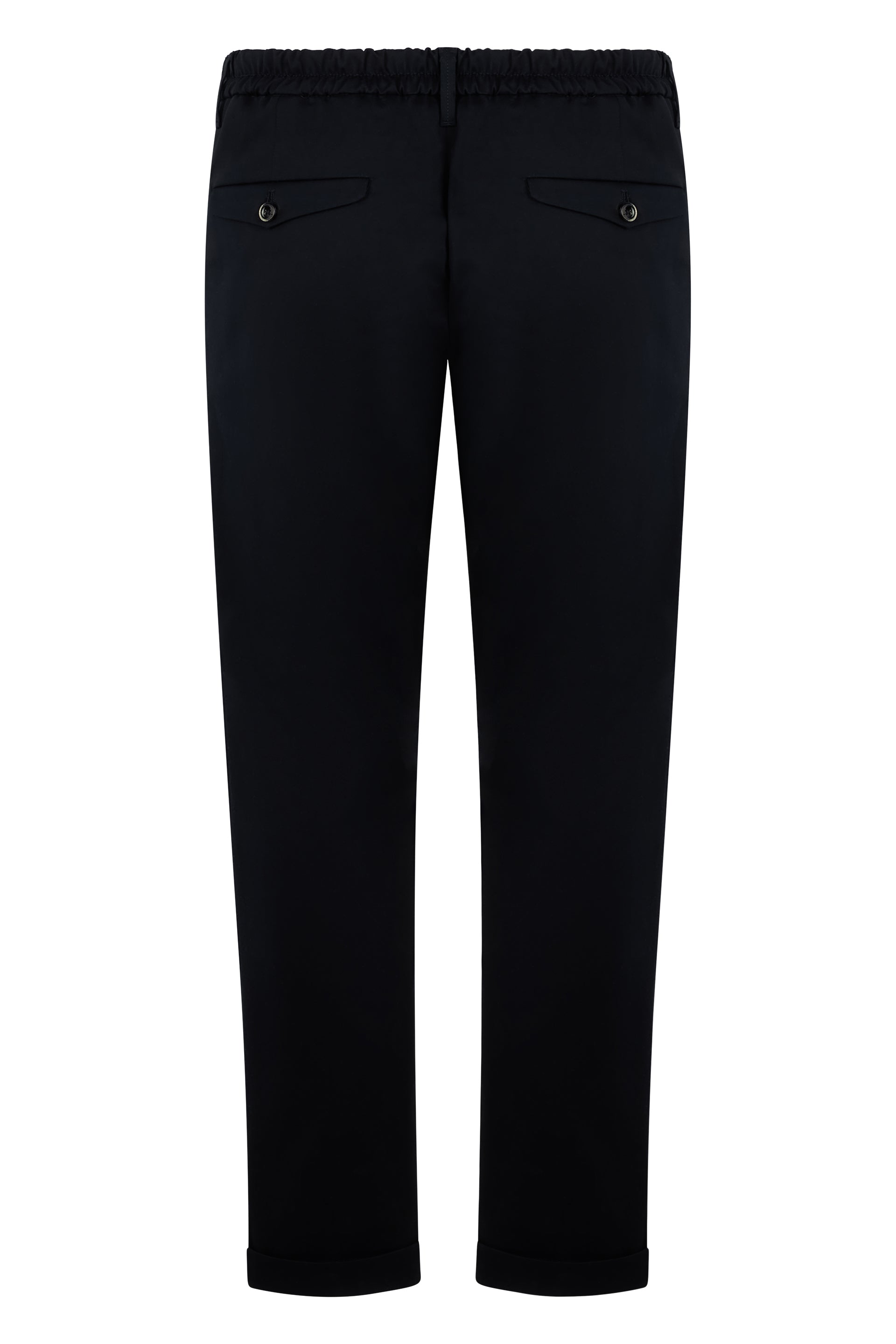 Nine In The Morning Slim-Fit Cotton Chinos — Navy, view 2