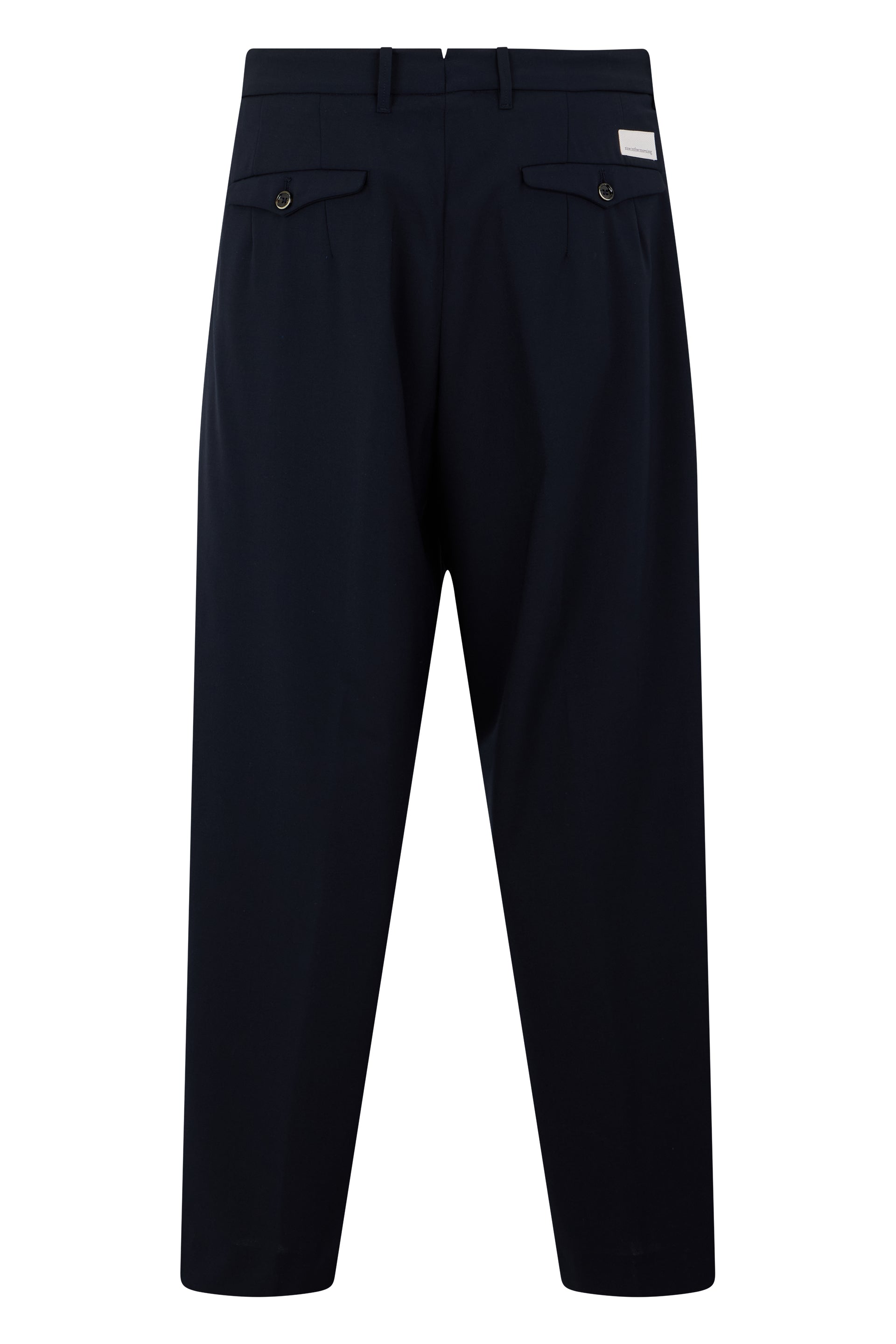 Nine In The Morning Wool-Blend Trousers — Navy, view 2