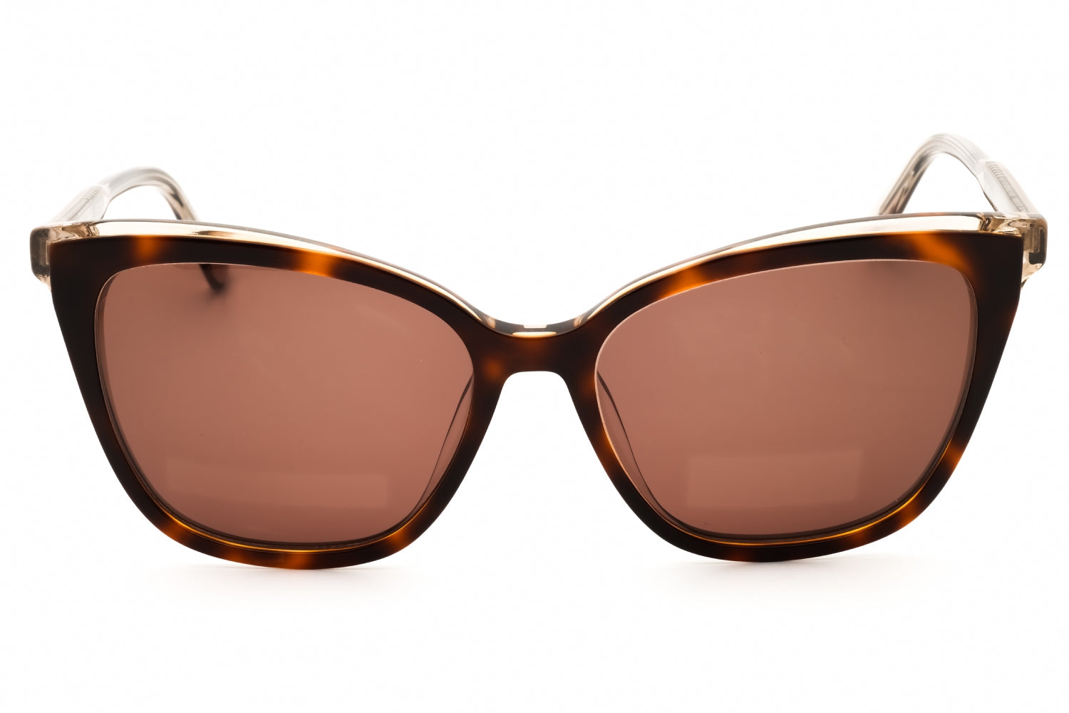 Nine West NW660S Cat Eye Acetate Sunglasses — Brown, view 2