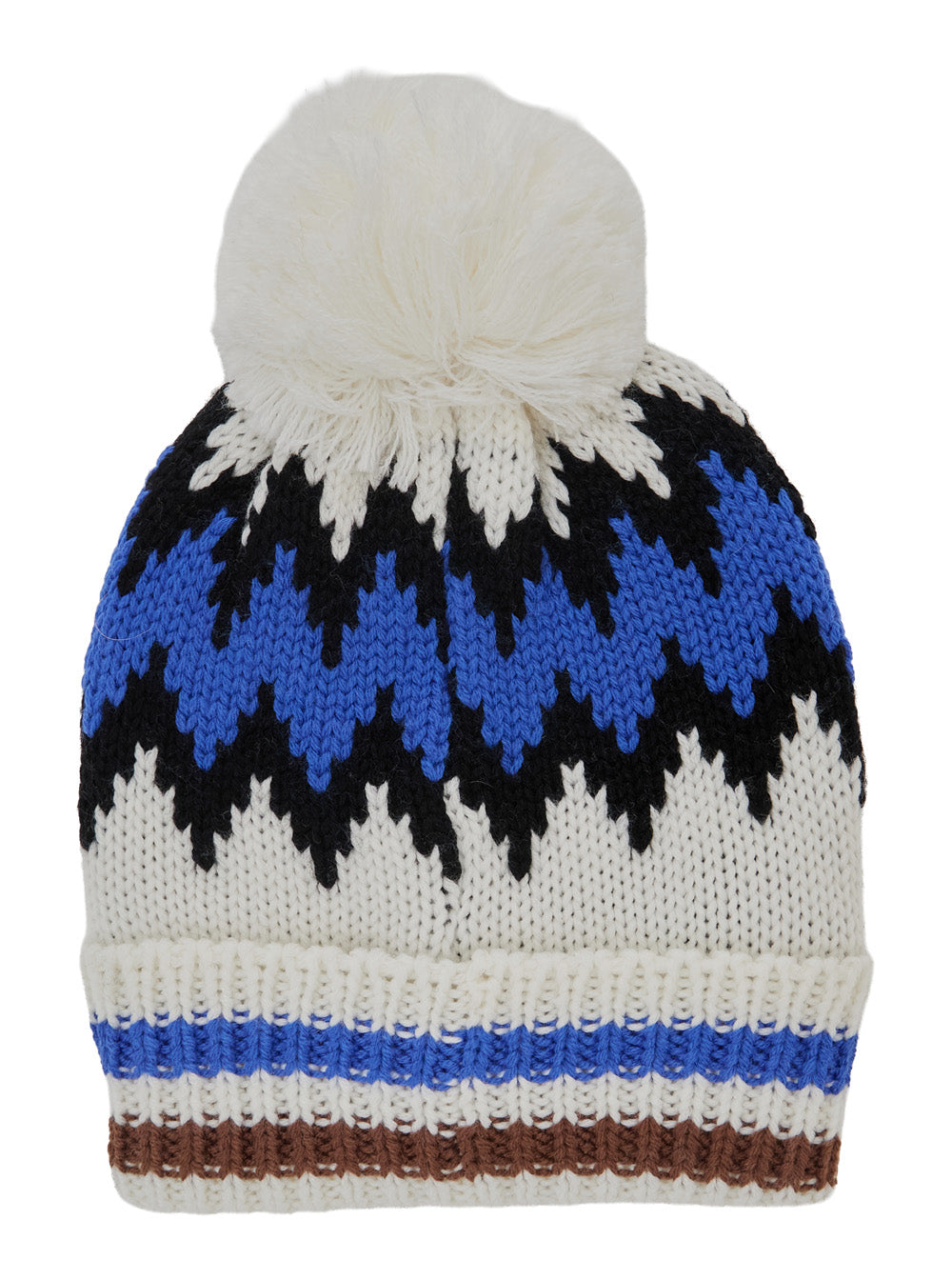 Nº21 N210GXN0550N21F46M Wool-Blend Knit Beanie — Multicolor, view 2