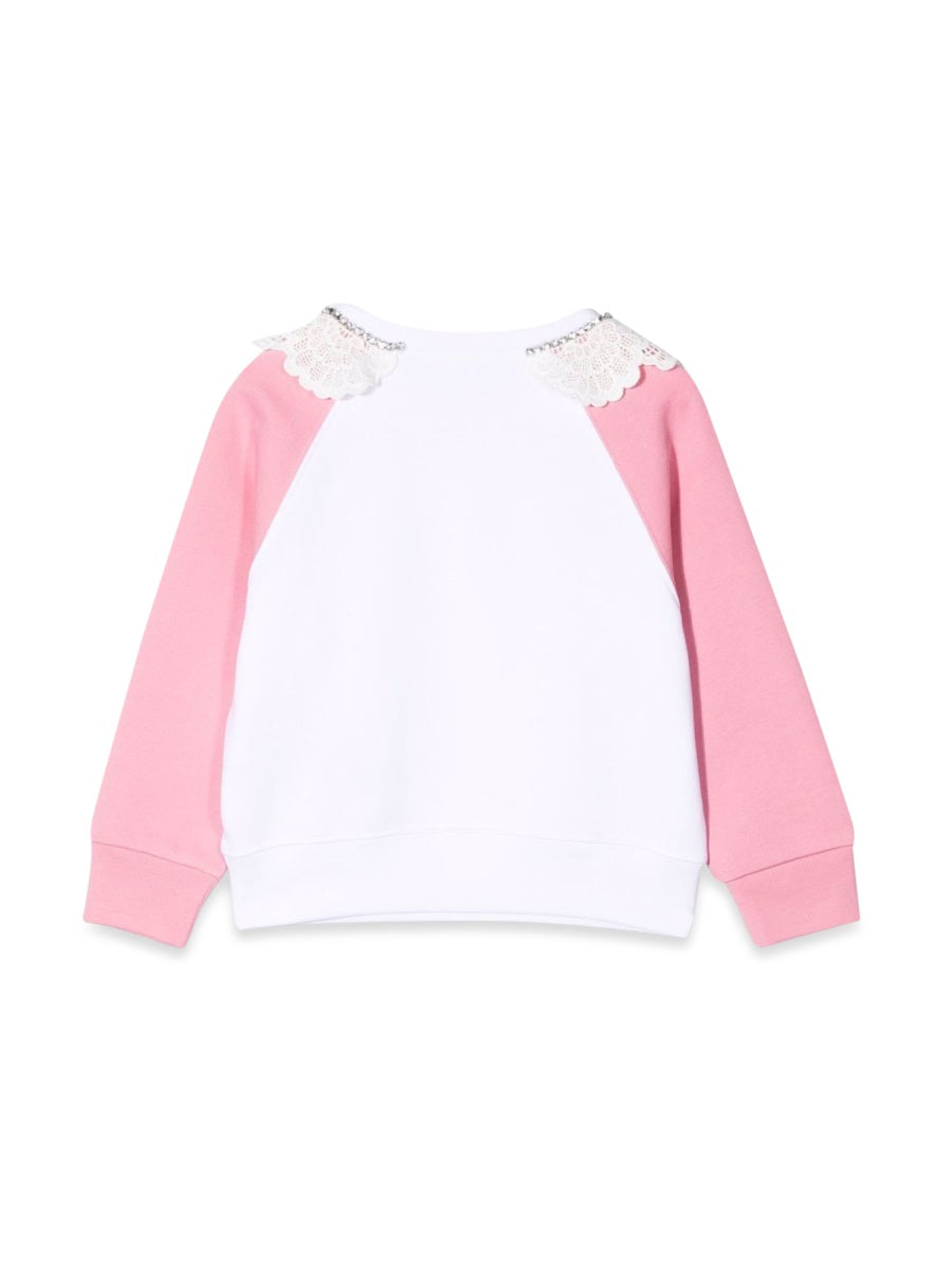 Nº21 Cotton Sweatshirt — White, view 3