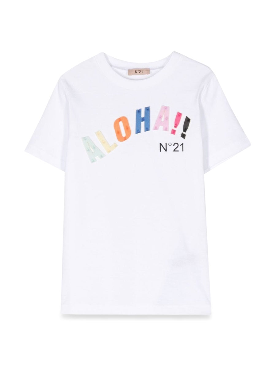 Nº21 MC T-Shirt — White by Nº21