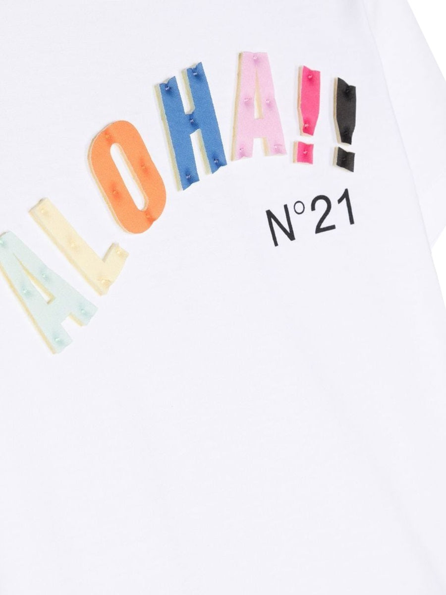 Nº21 MC T-Shirt — White, view 3