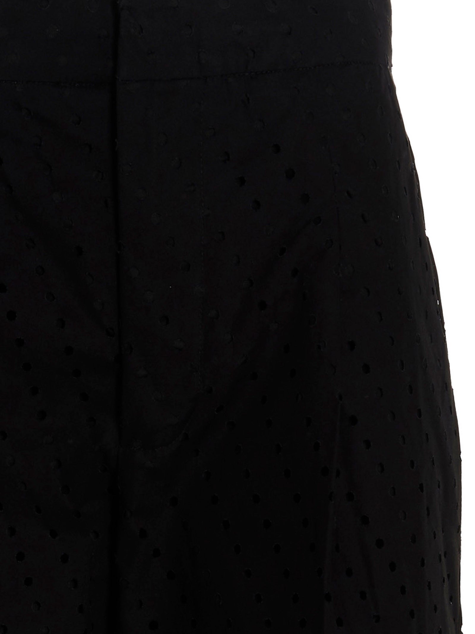 Nude Studded Trousers — Black, view 3