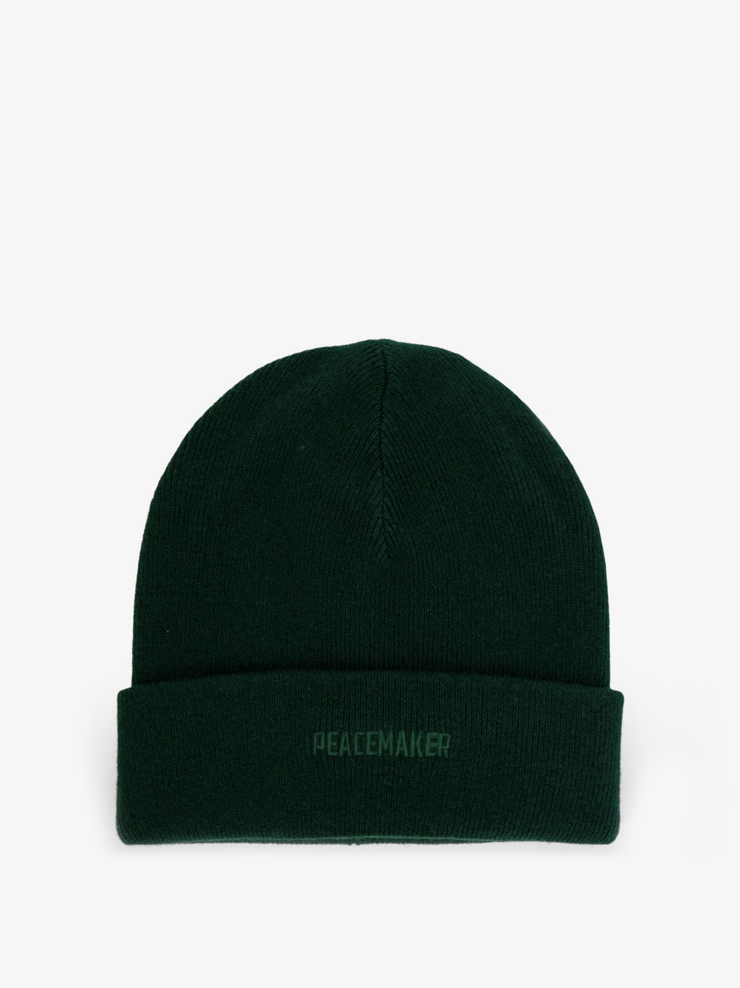 Oamc Peacemaker PCM2OA10AFL00354 Ribbed-Knit Wool Beanie — Green by Oamc Peacemaker