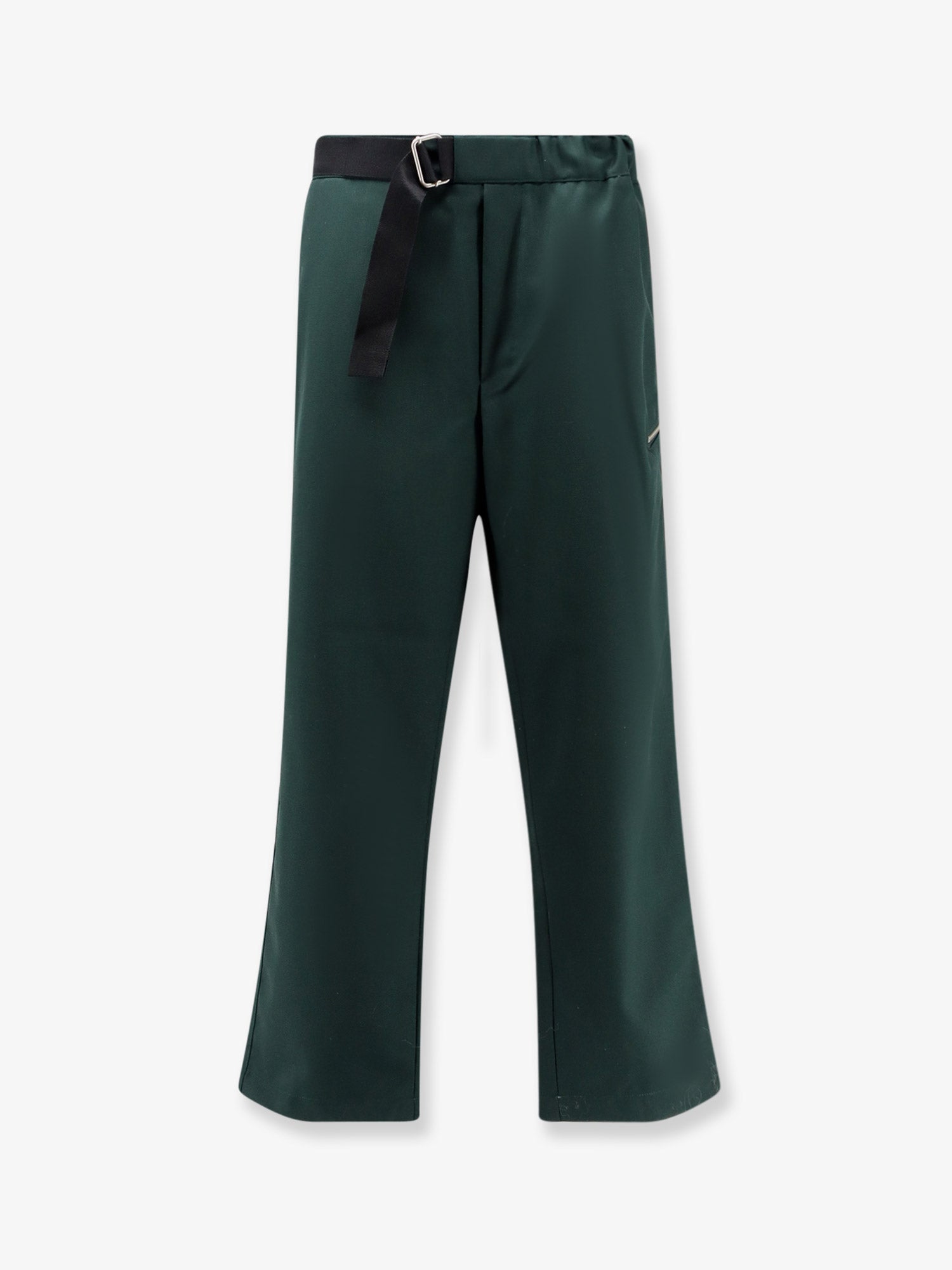 Oamc Peacemaker Virgin Wool Blend Trousers — Green by Oamc Peacemaker