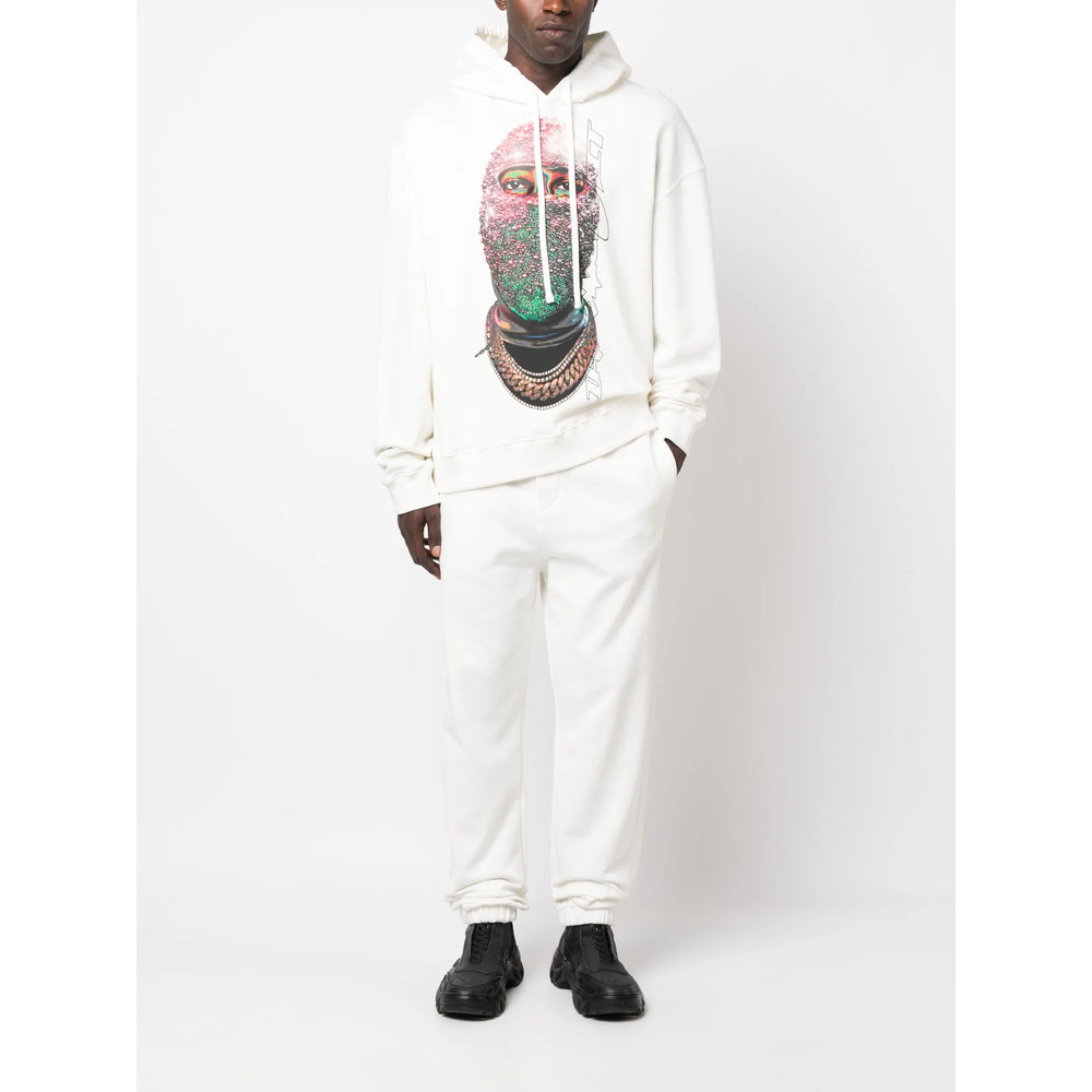 Oamc Cotton Track Pants — White, view 2