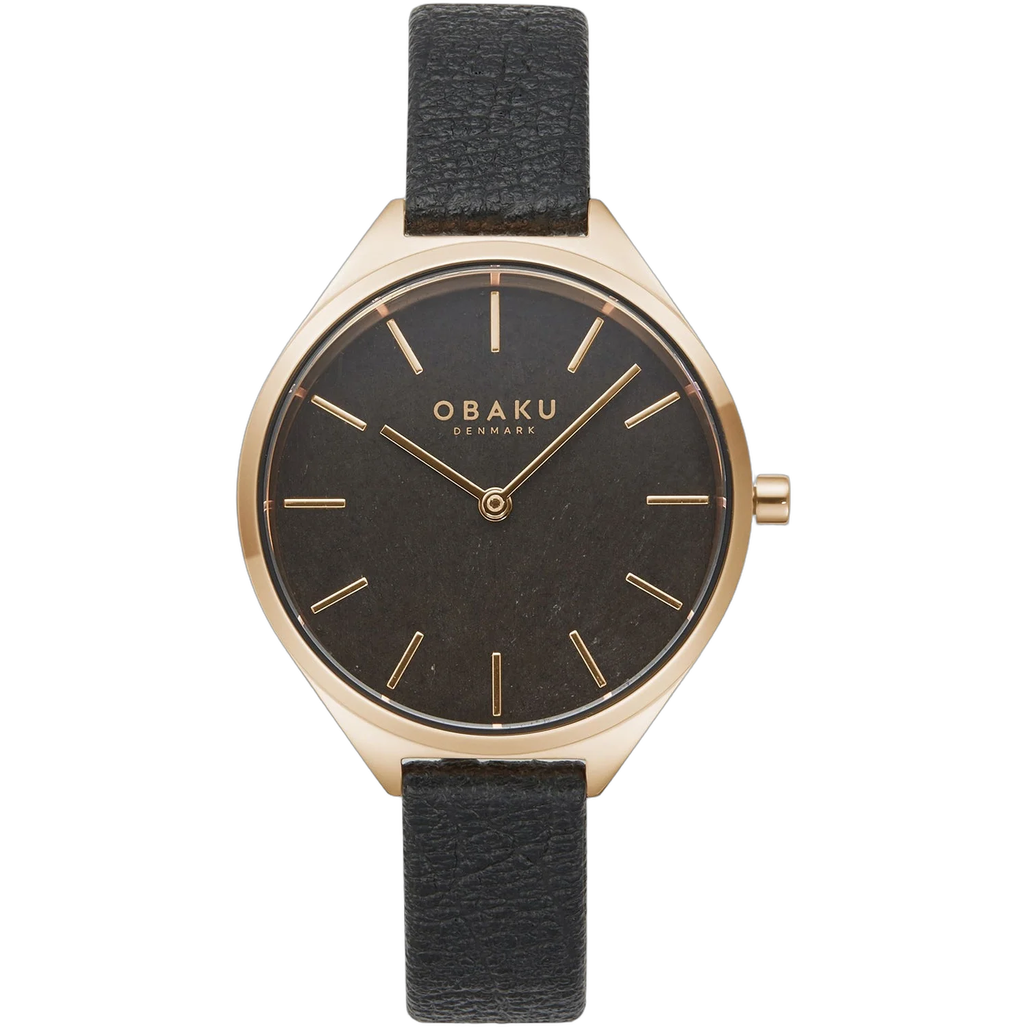 Obaku Kaffe Watch — Black by Obaku