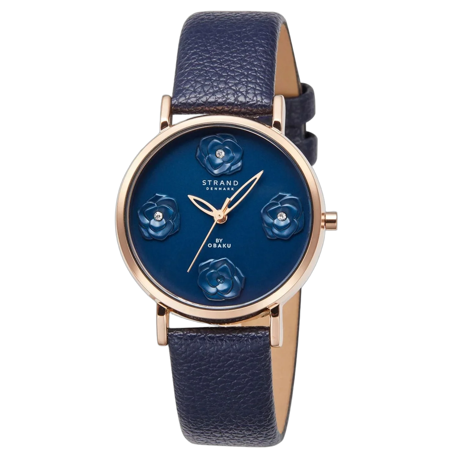 Obaku Petal Blue Dial Watch — Blue by Obaku