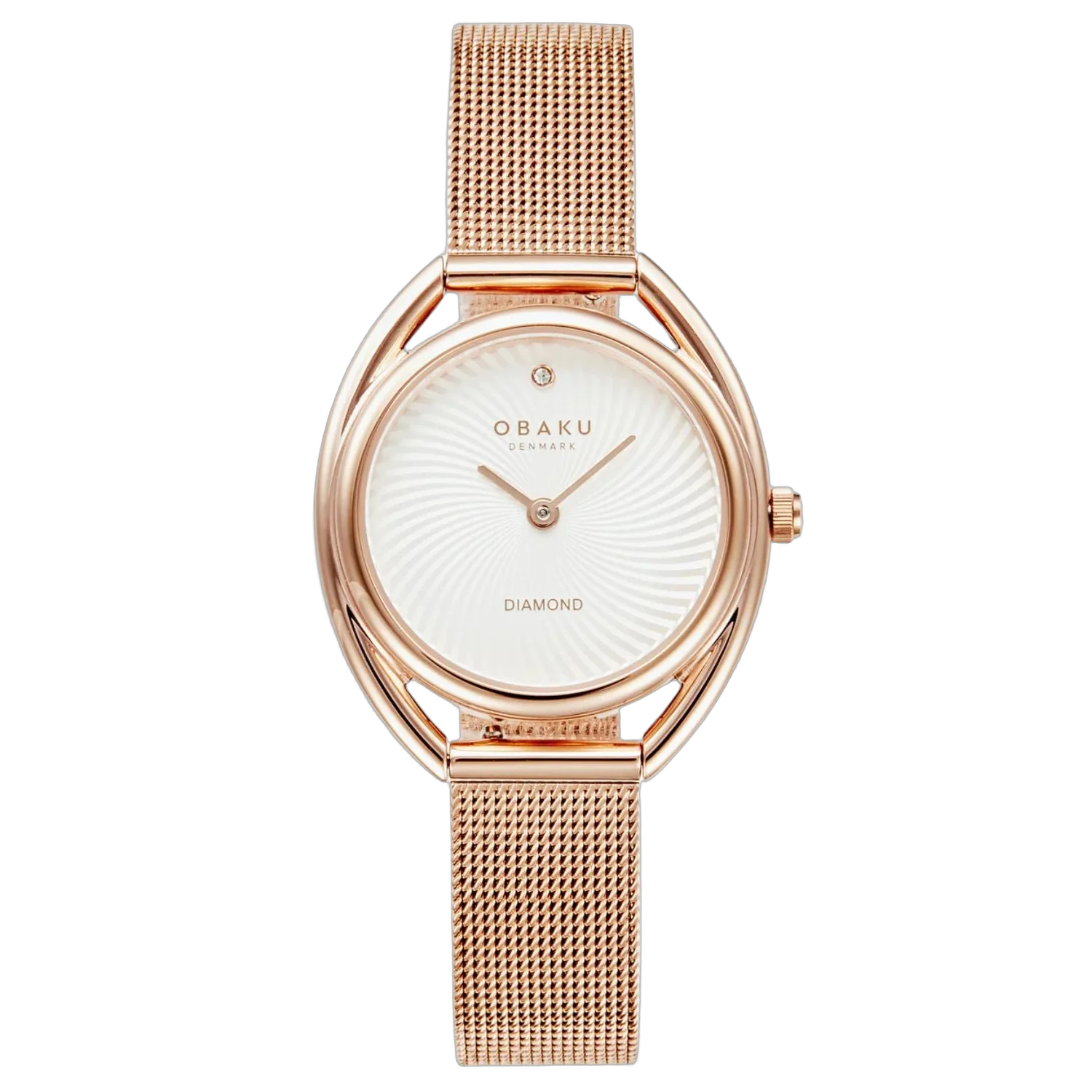 Obaku Diamond Watch — White by Obaku