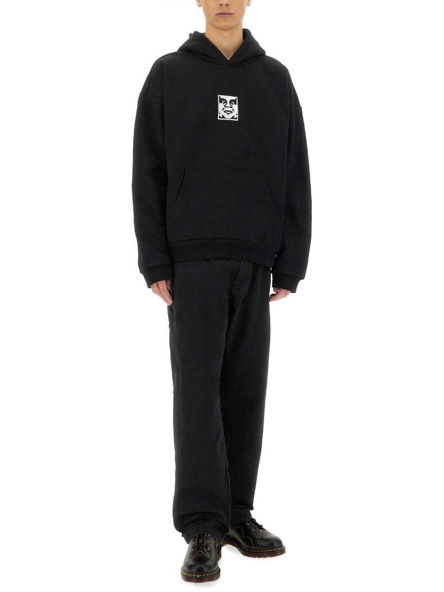Obey Hardwork Jeans — Blue, view 3