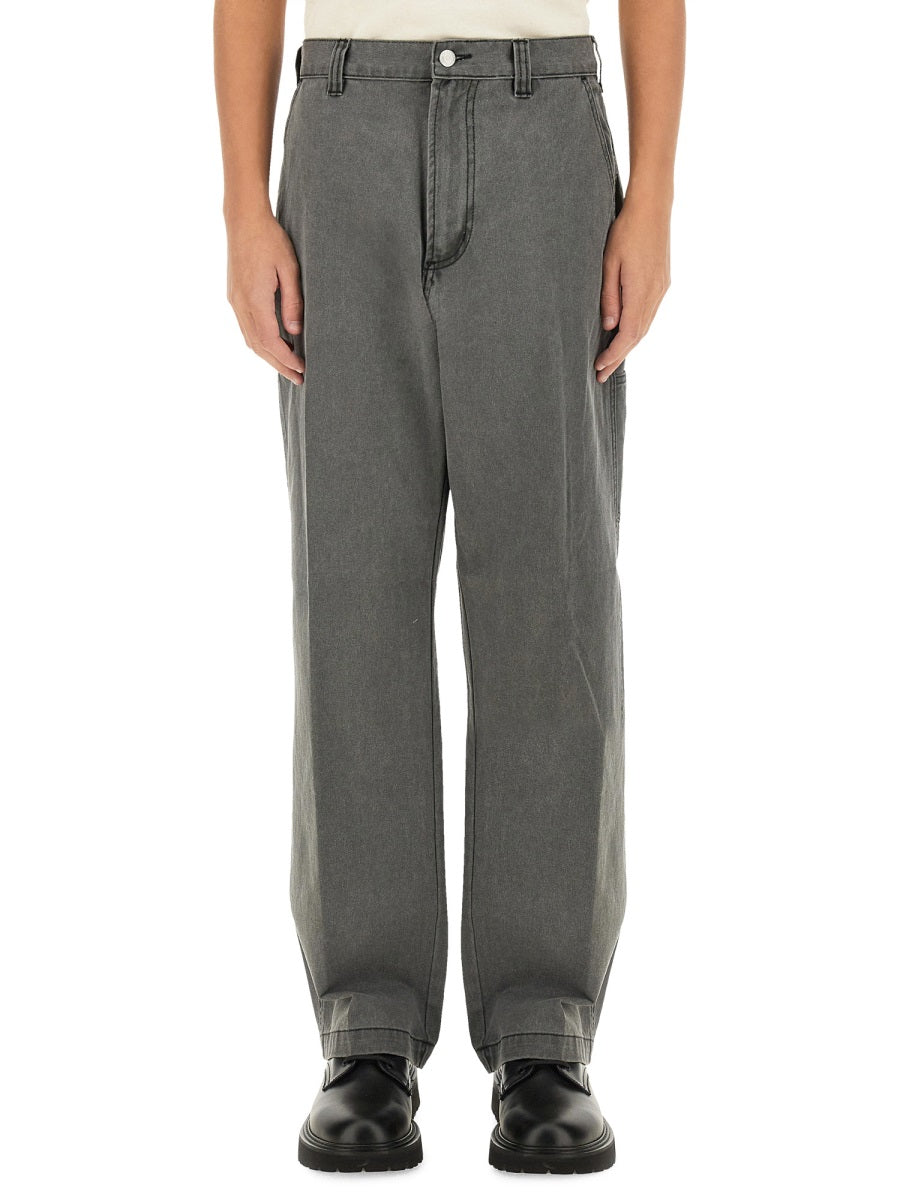 Obey Big Time Trousers — Black, view 2