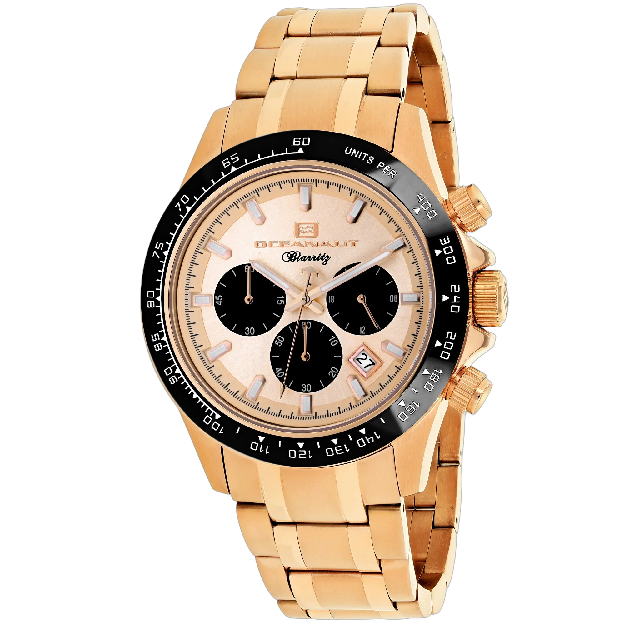 Oceanaut Biarritz Watch — Rose gold by Oceanaut