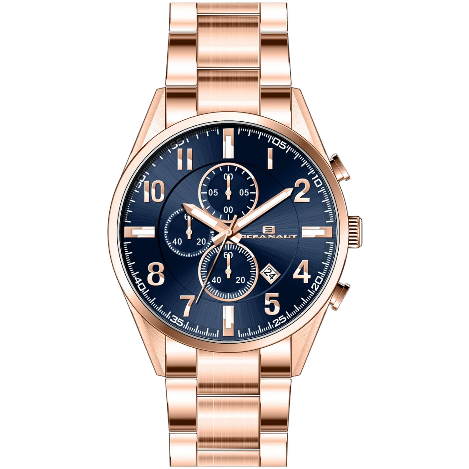 Oceanaut Chronograph Watch — Rose gold by Oceanaut