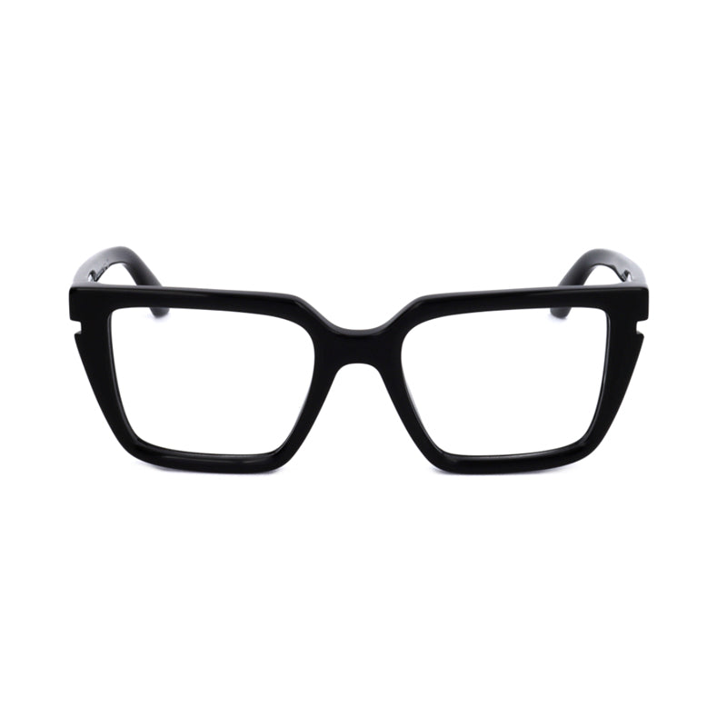 Off-White Square Full Rim Eyeglasses — Black, view 2