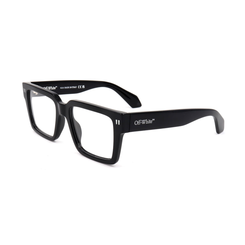 Off-White Square Full-Rim Eyeglasses — Black by Off-White