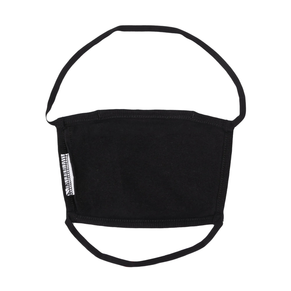 Off-White OMRG002E20FA Logo-Print Cotton Face Mask — Black, view 3