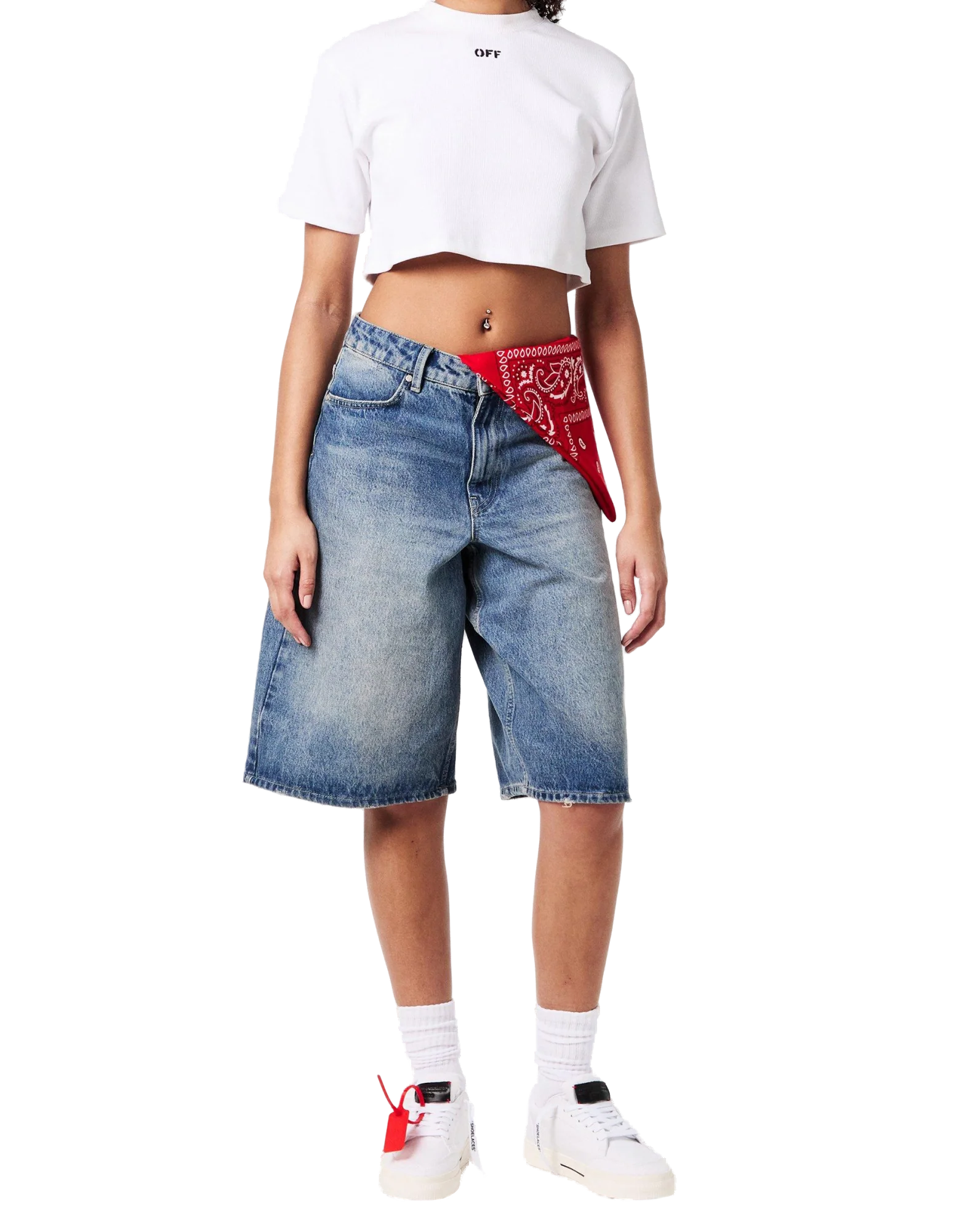 Off-White Sneaker — White, view 4