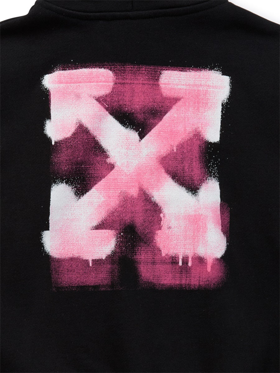 Off-White Arrowspray Sweatshirt — Black, view 2