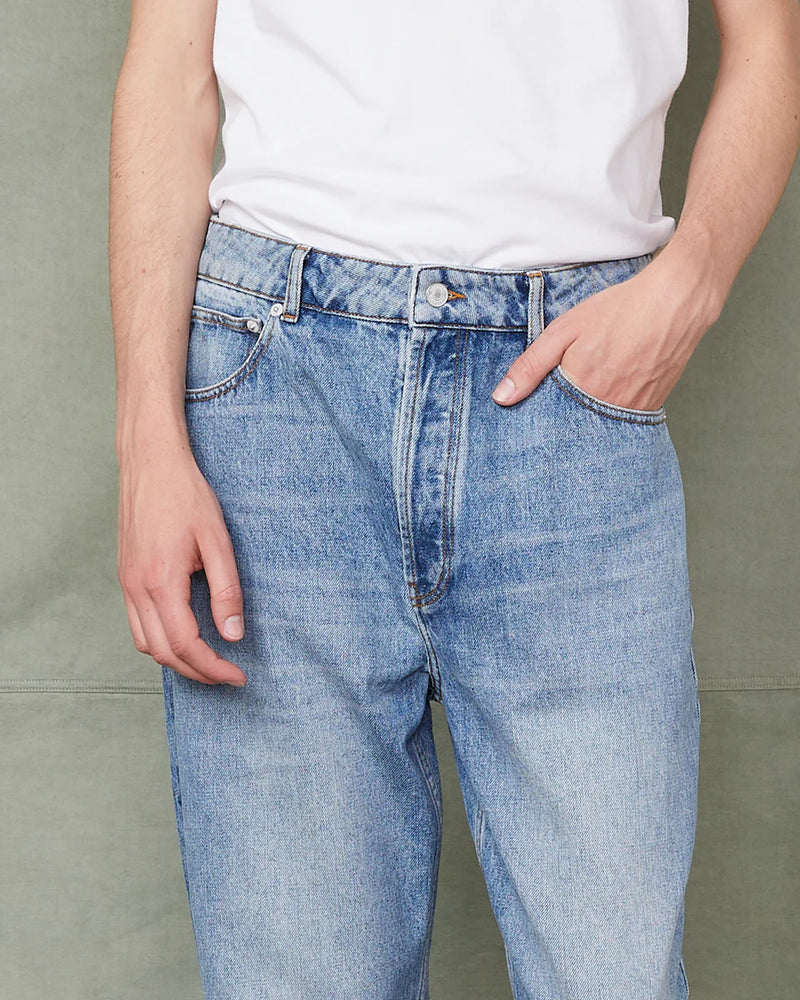 Officine Generale Jeans — Blue, view 3