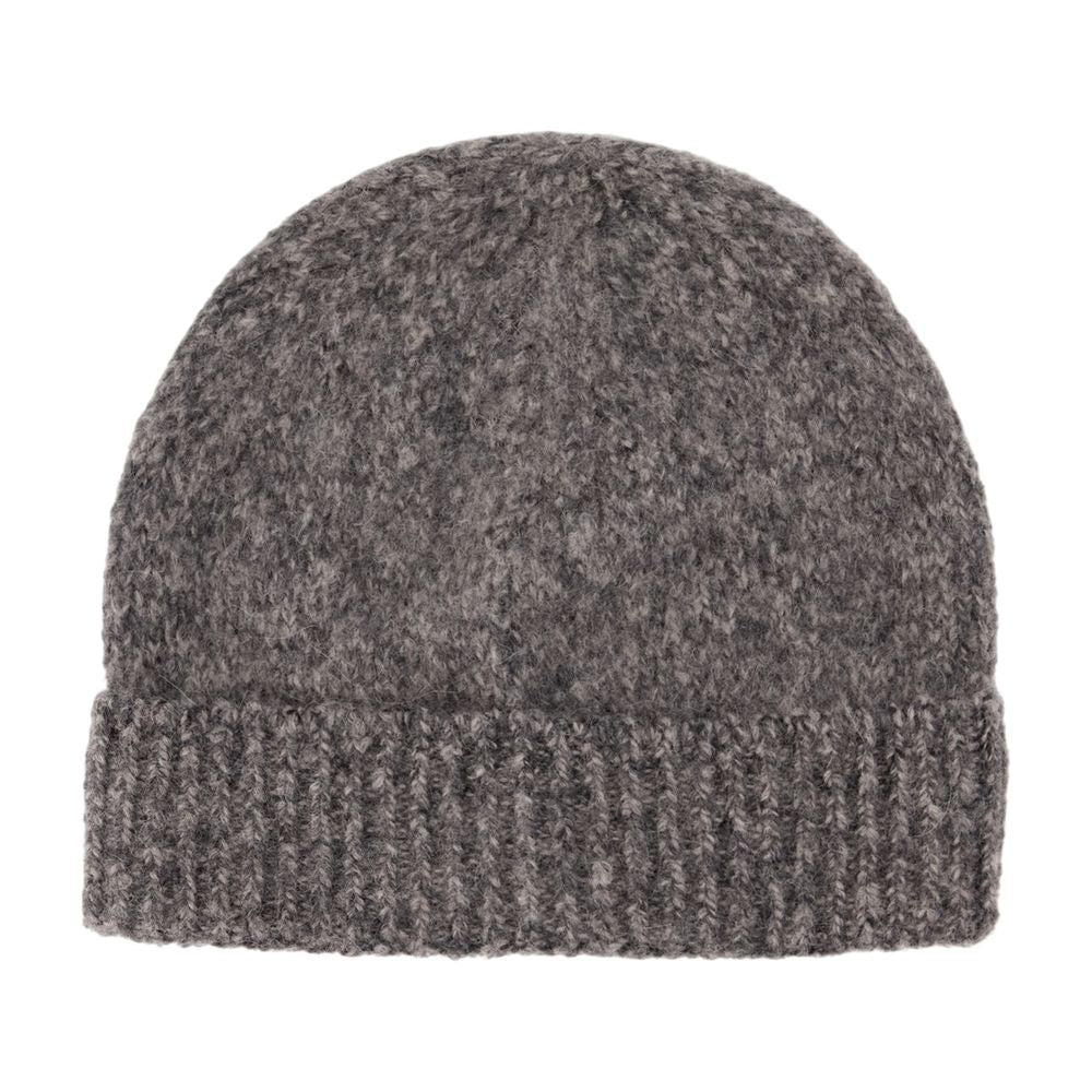 Officine Generale W26XACC892 Marl Wool Beanie — Gray by Officine Generale