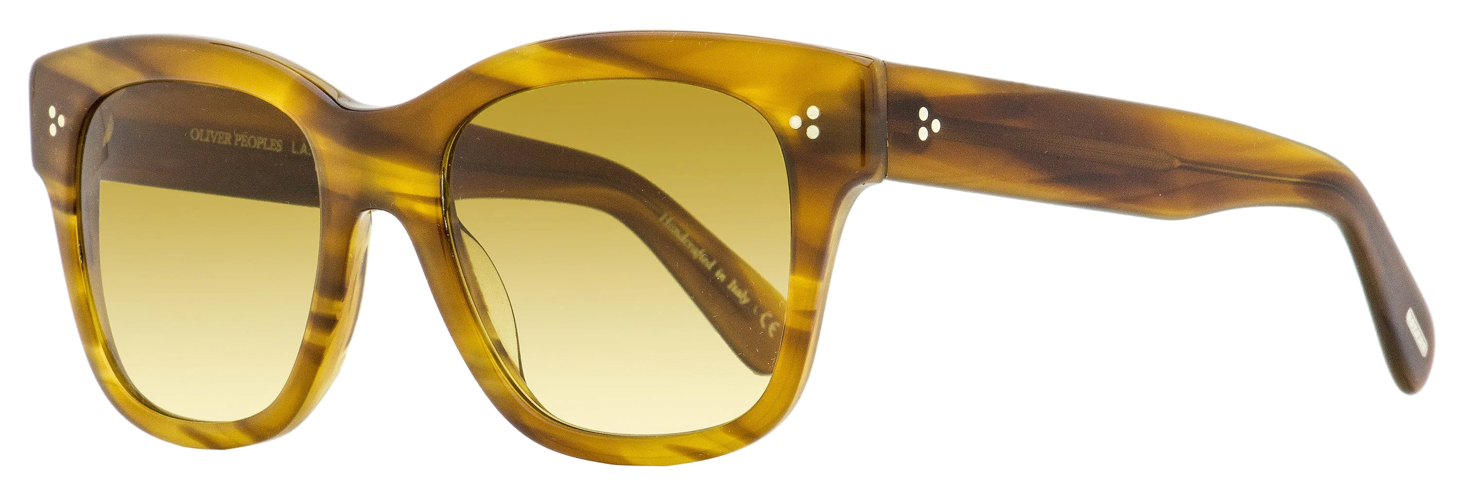 Oliver Peoples OV5442S Oversized Square Sunglasses — Yellow by Oliver Peoples
