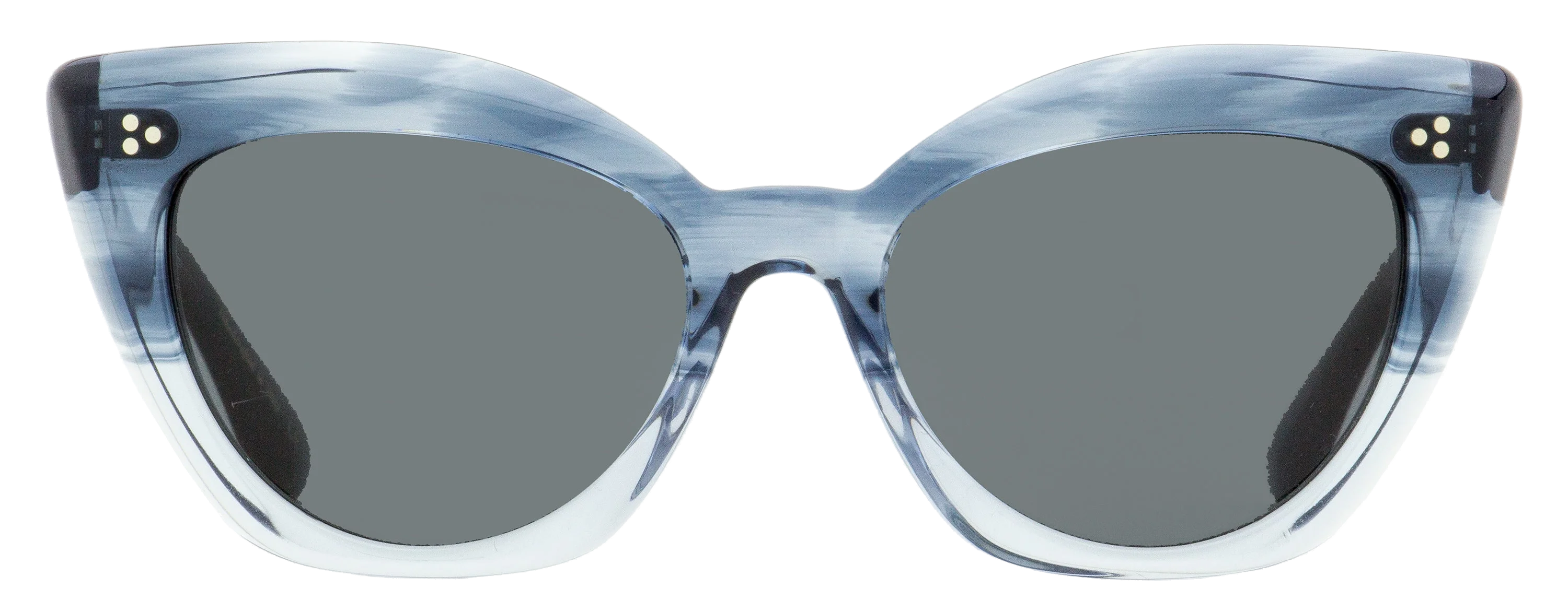 Oliver Peoples OV5452S Cat-Eye Sunglasses — Blue, view 2
