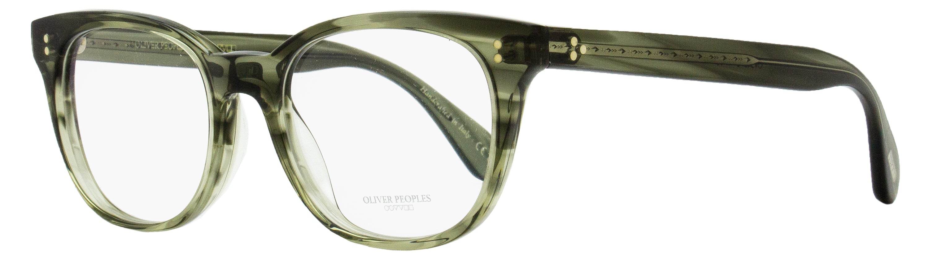 Oliver Peoples OV5457U Oval Acetate Eyeglasses — Green by Oliver Peoples