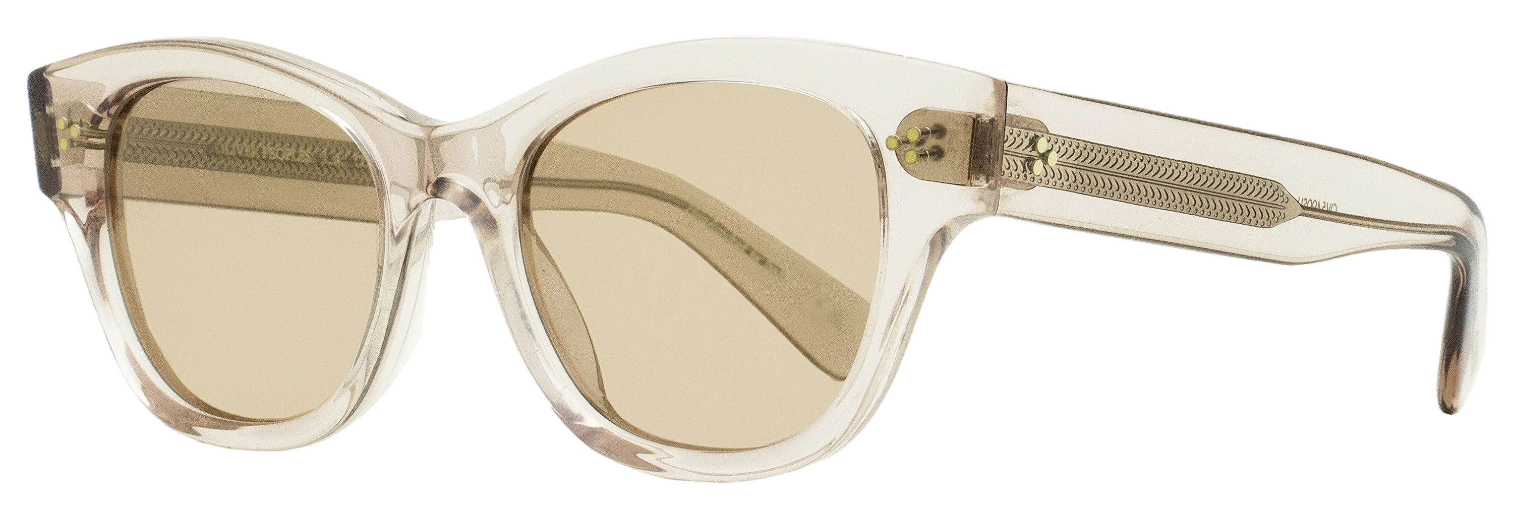 Oliver Peoples OV5490SU Photochromic Oval Sunglasses — Beige by Oliver Peoples