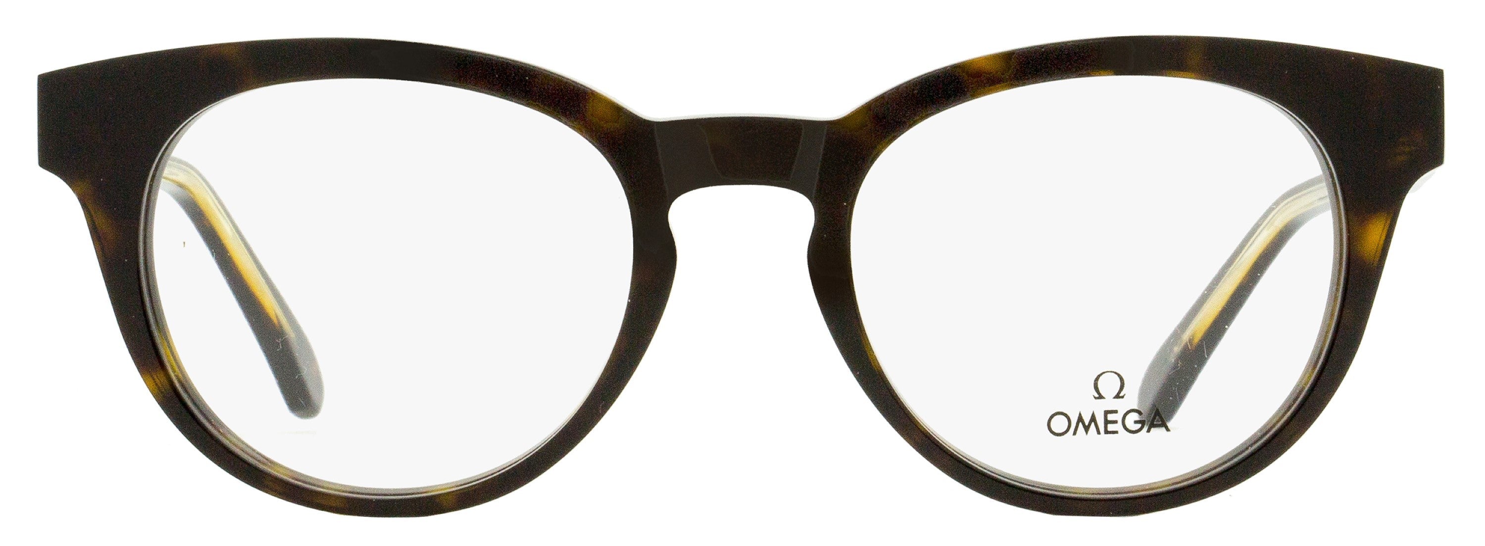 Omega OM5003H Pantos Optical Eyeglasses — Brown, view 2