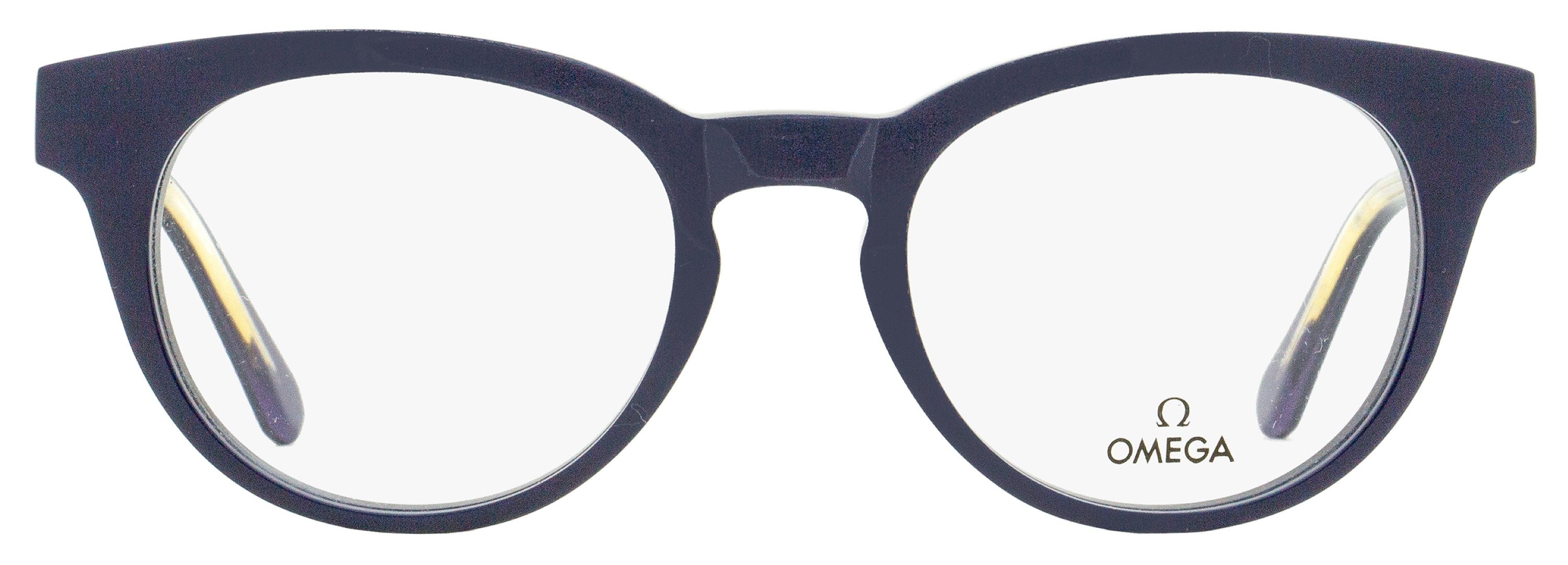 Omega OM5003H Pantos Acetate Eyeglasses — Navy by Omega