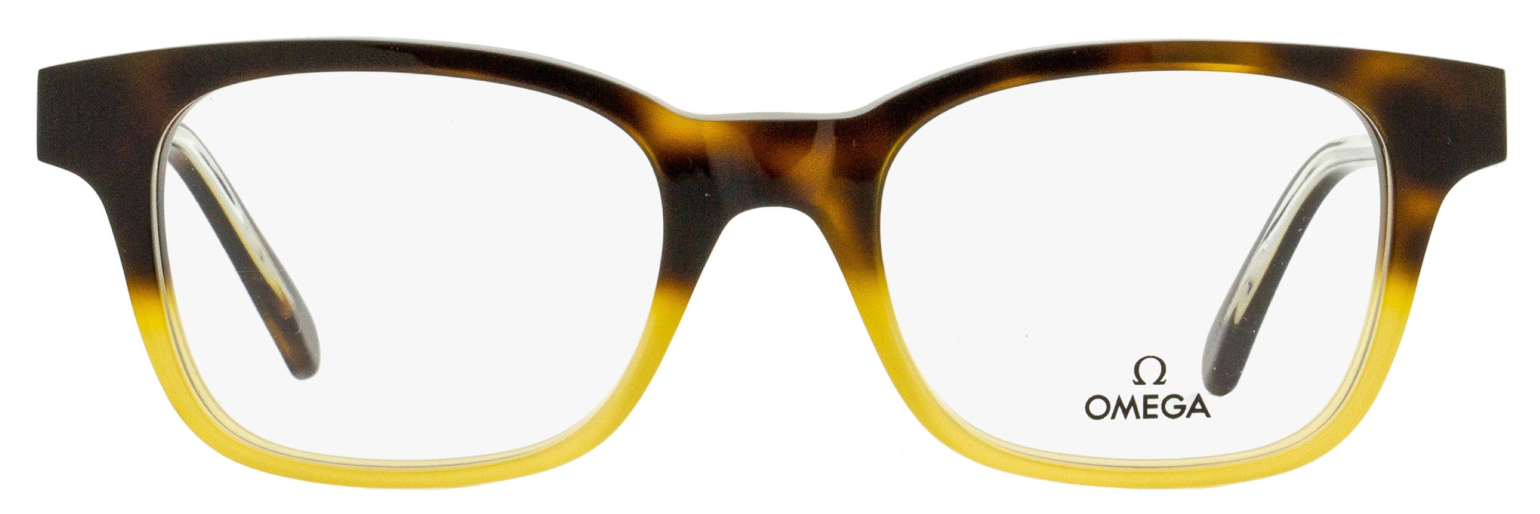 Omega OM5004H Rectangular Acetate Eyeglasses — Multicolor by Omega