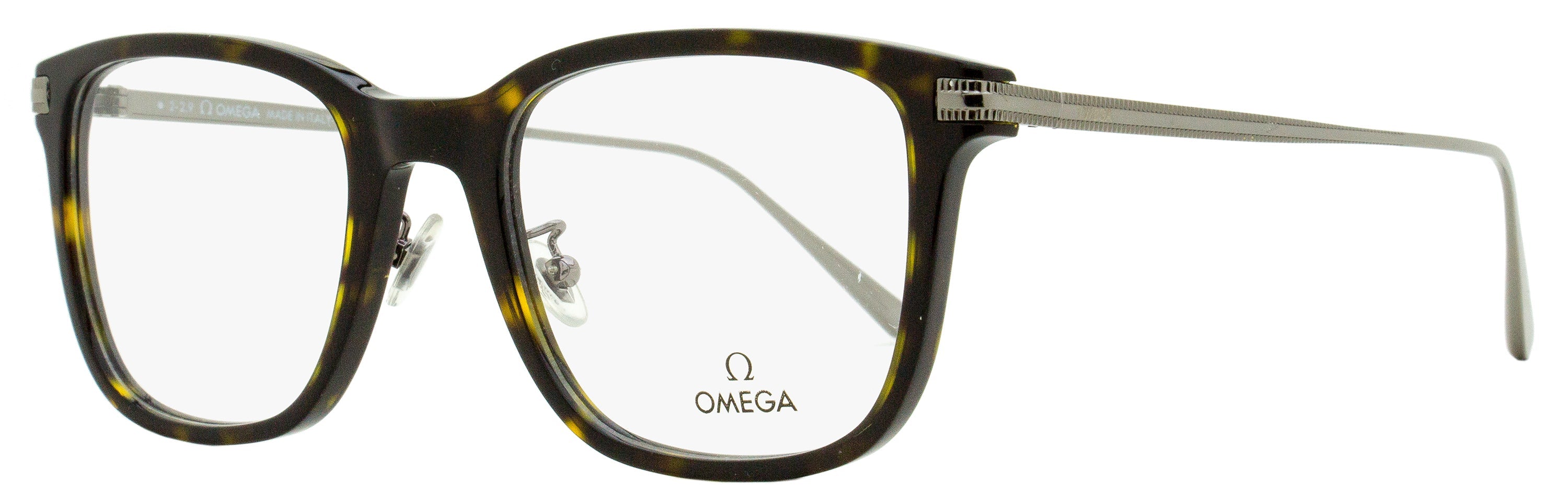 Omega OM5005H Eyeglasses — Brown, view 2