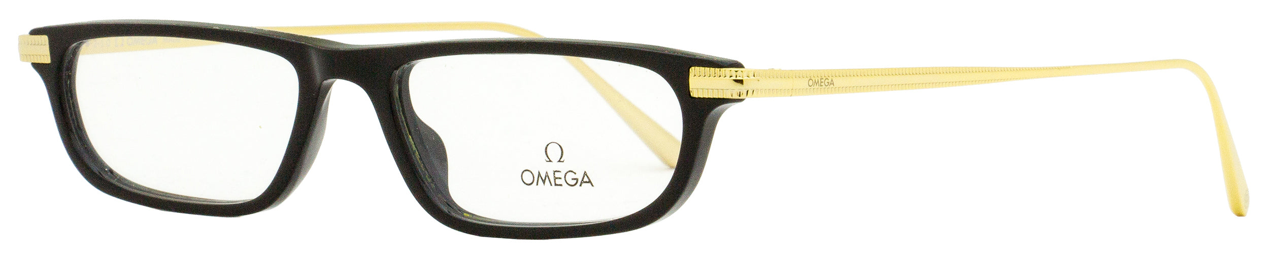 Omega OM5012 Eyeglasses — Black, view 2