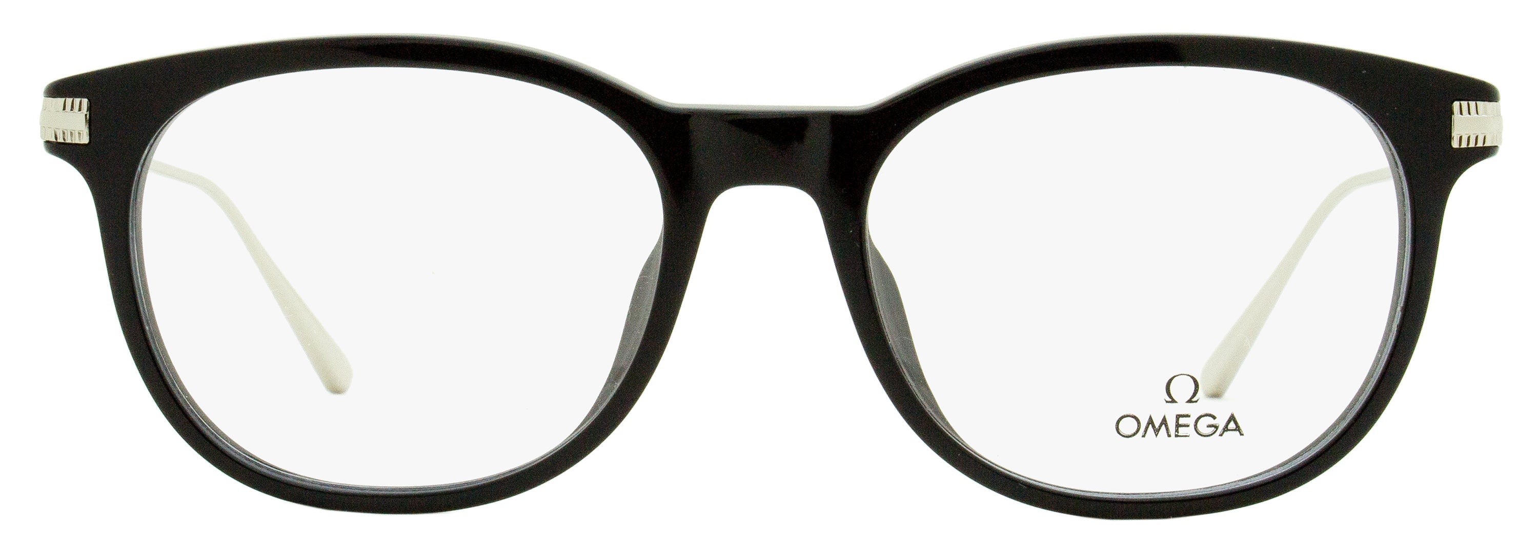 Omega OM5013 Pantos Optical Eyeglasses — Black by Omega