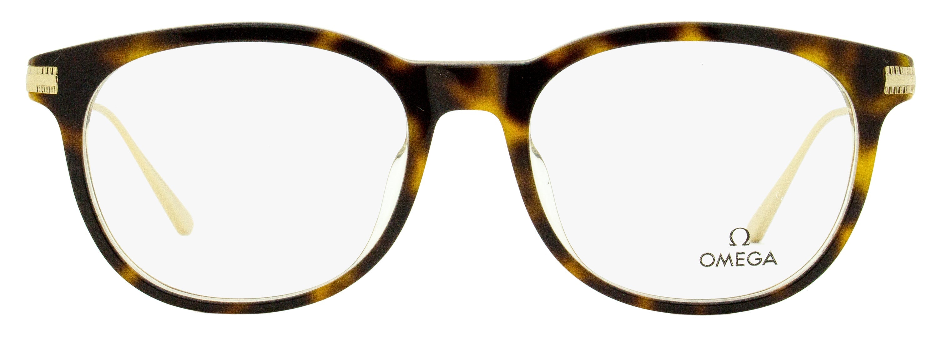 Omega OM5013 Pantos Acetate Eyeglasses — Havana by Omega