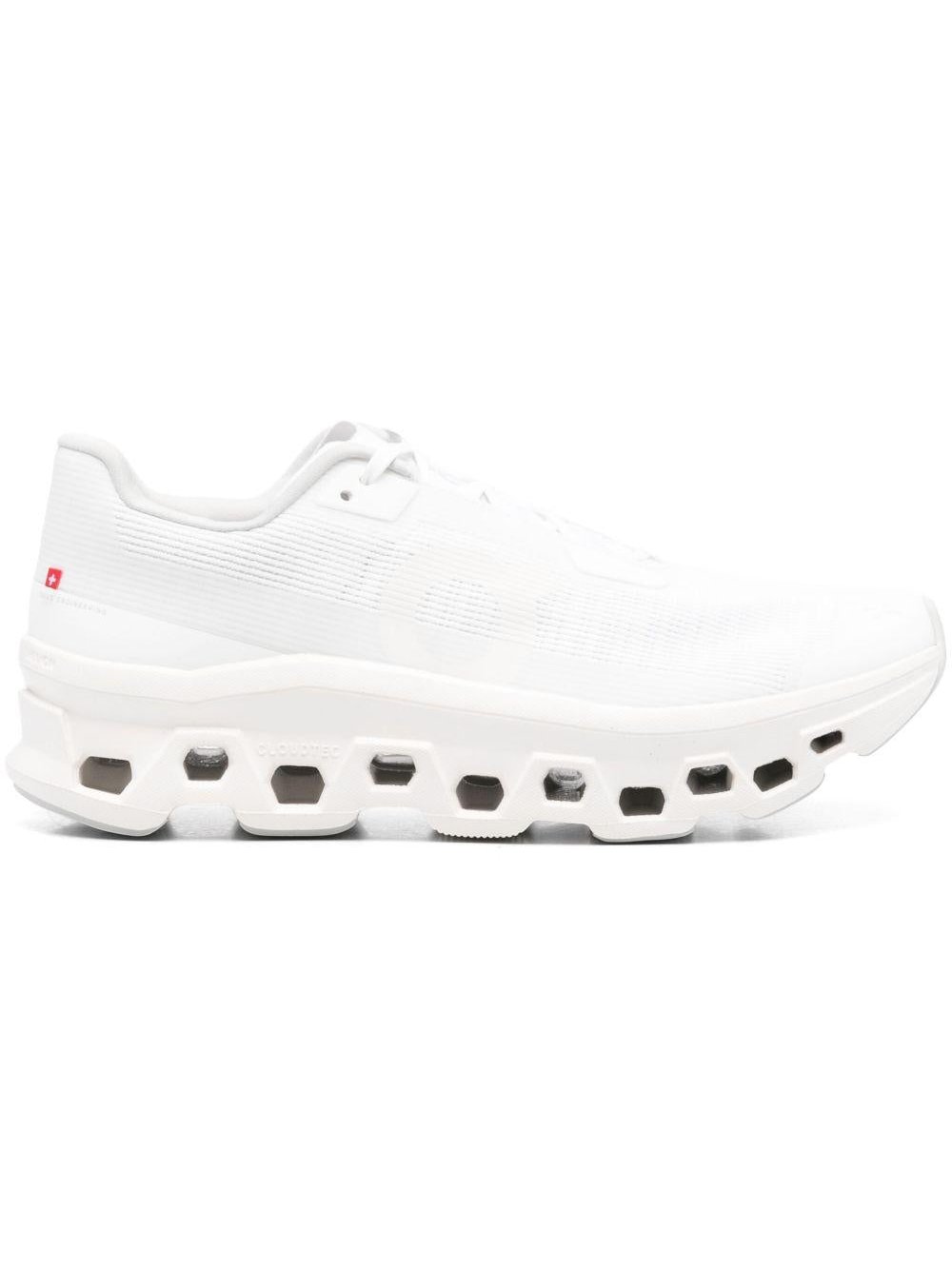 On Running Cloudmonster Void Sneaker — White, view 5