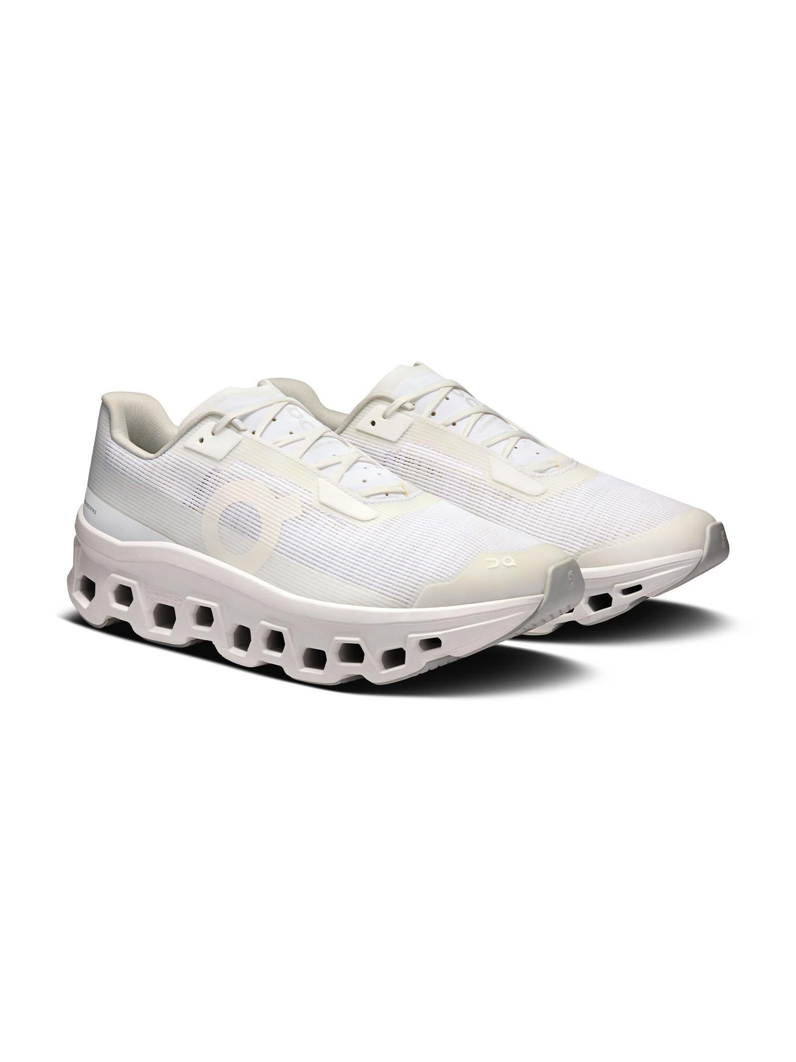 On Running Cloudmonster Void Sneaker — White, view 8