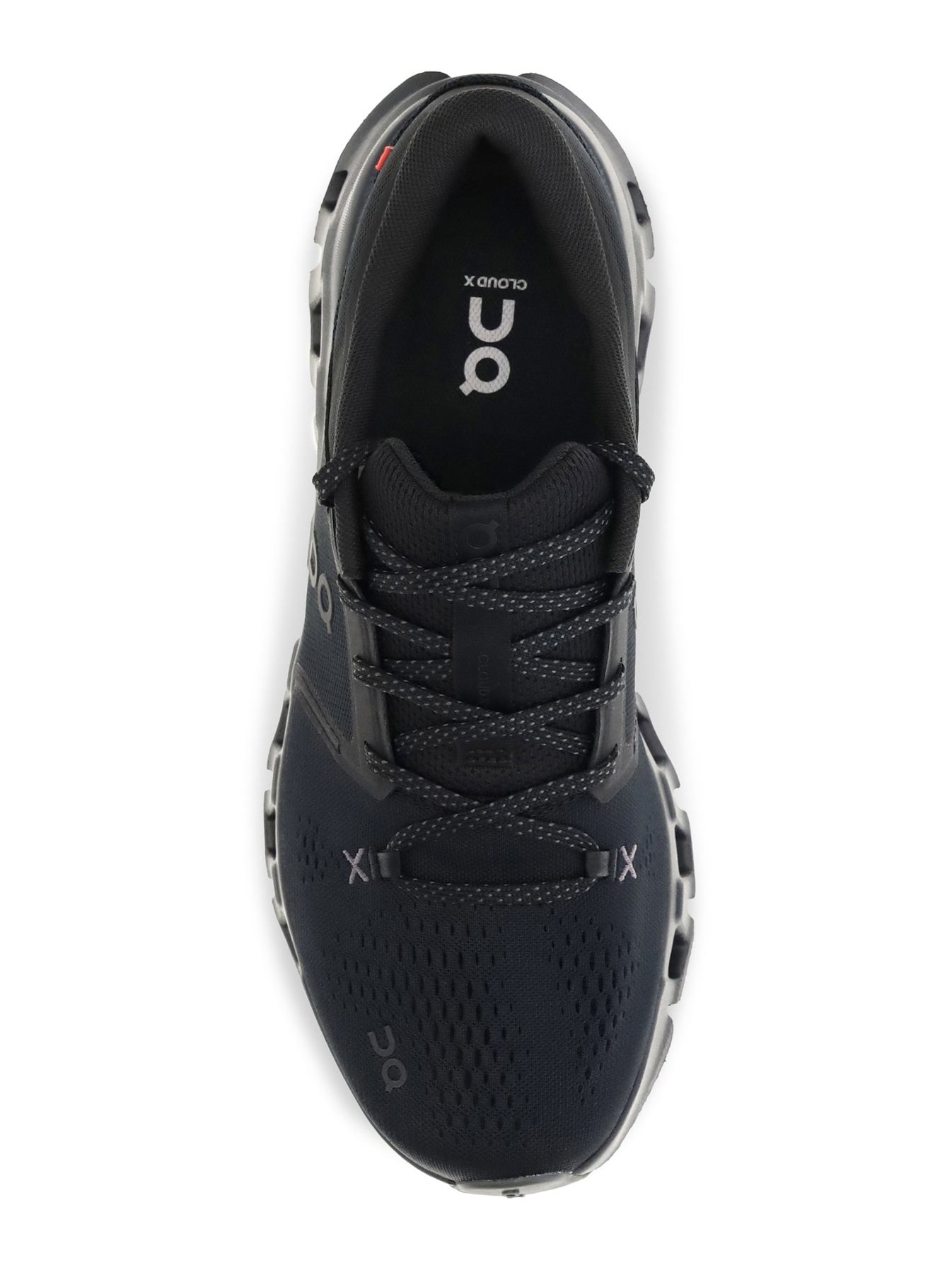 On Cloud X Sneaker — Black, view 2
