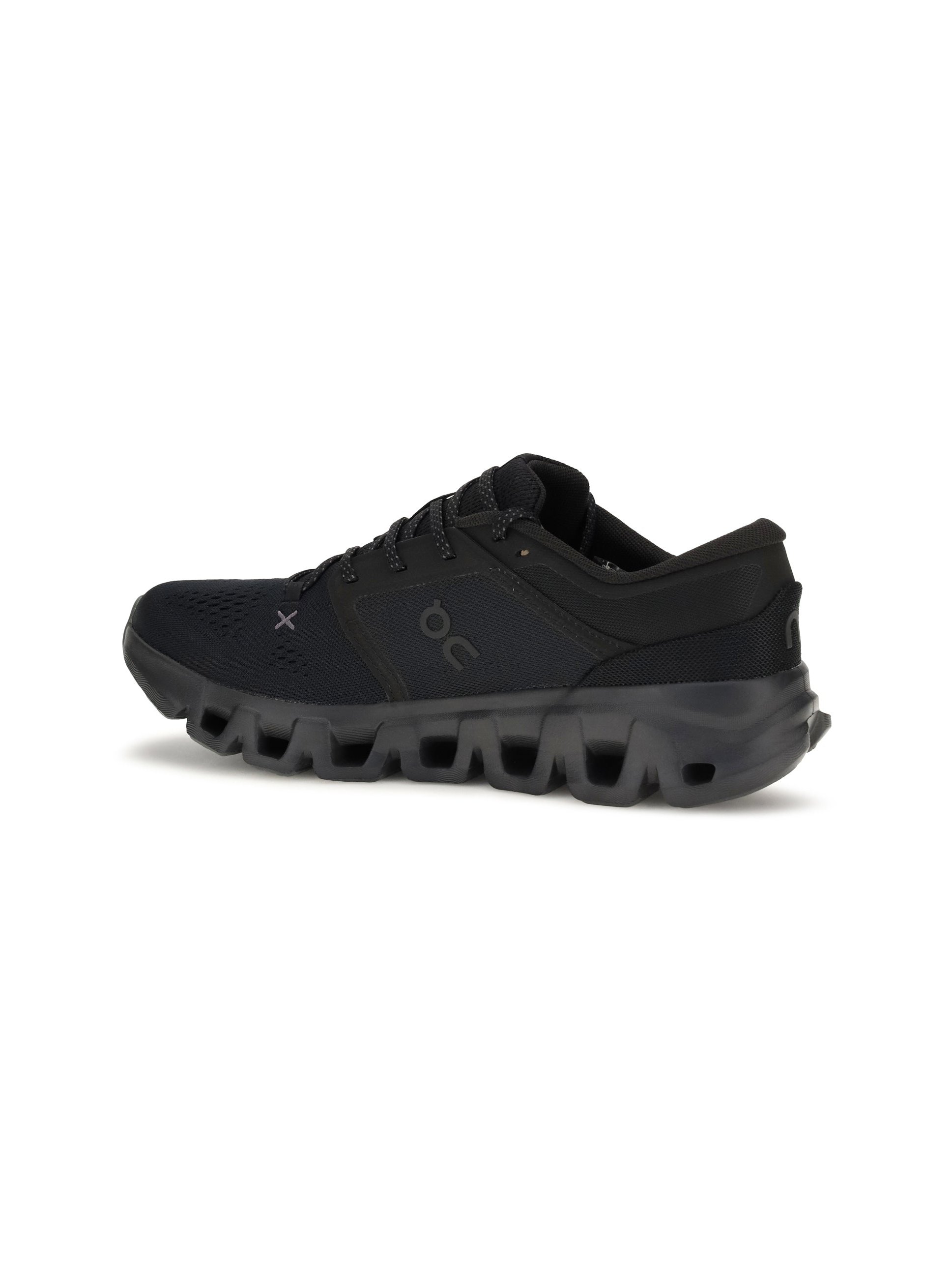 On Cloud X Sneaker — Black, view 3