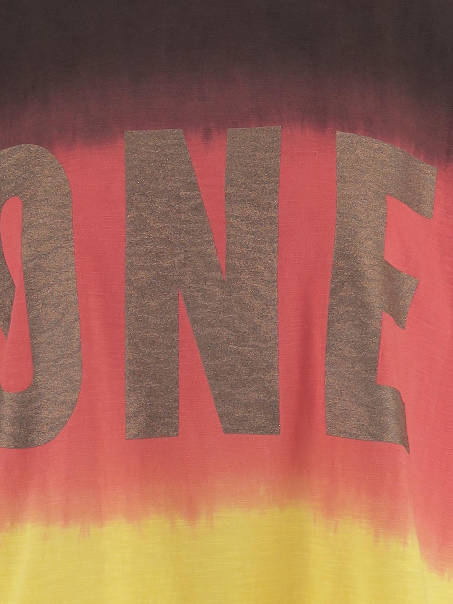 One Tee Ombré Cotton T-Shirt — Multicolor, view 3