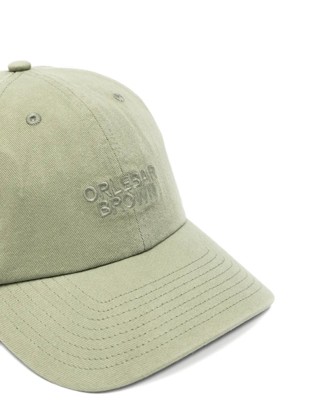 Orlebar Brown Logo-Embroidered Baseball Cap — Sage, view 2