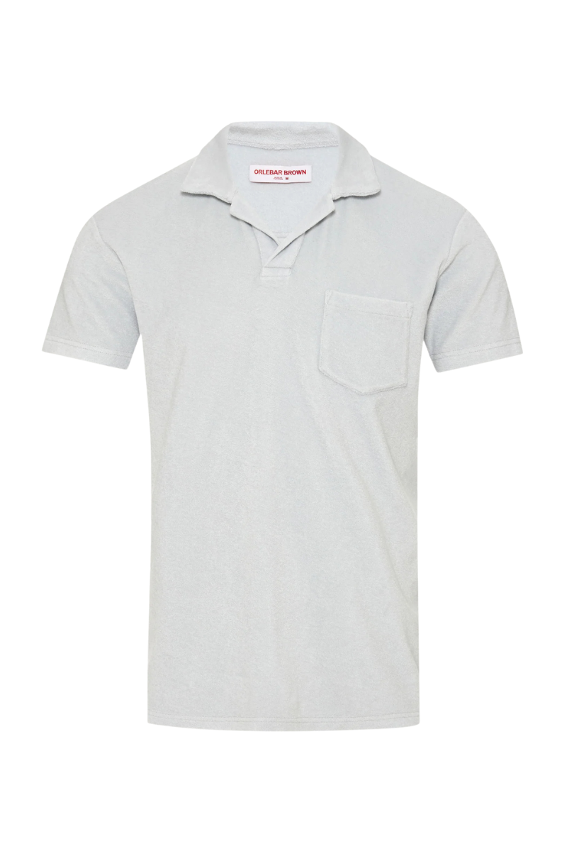 Orlebar Brown Cotton Piqué Polo — Gray by Orlebar Brown