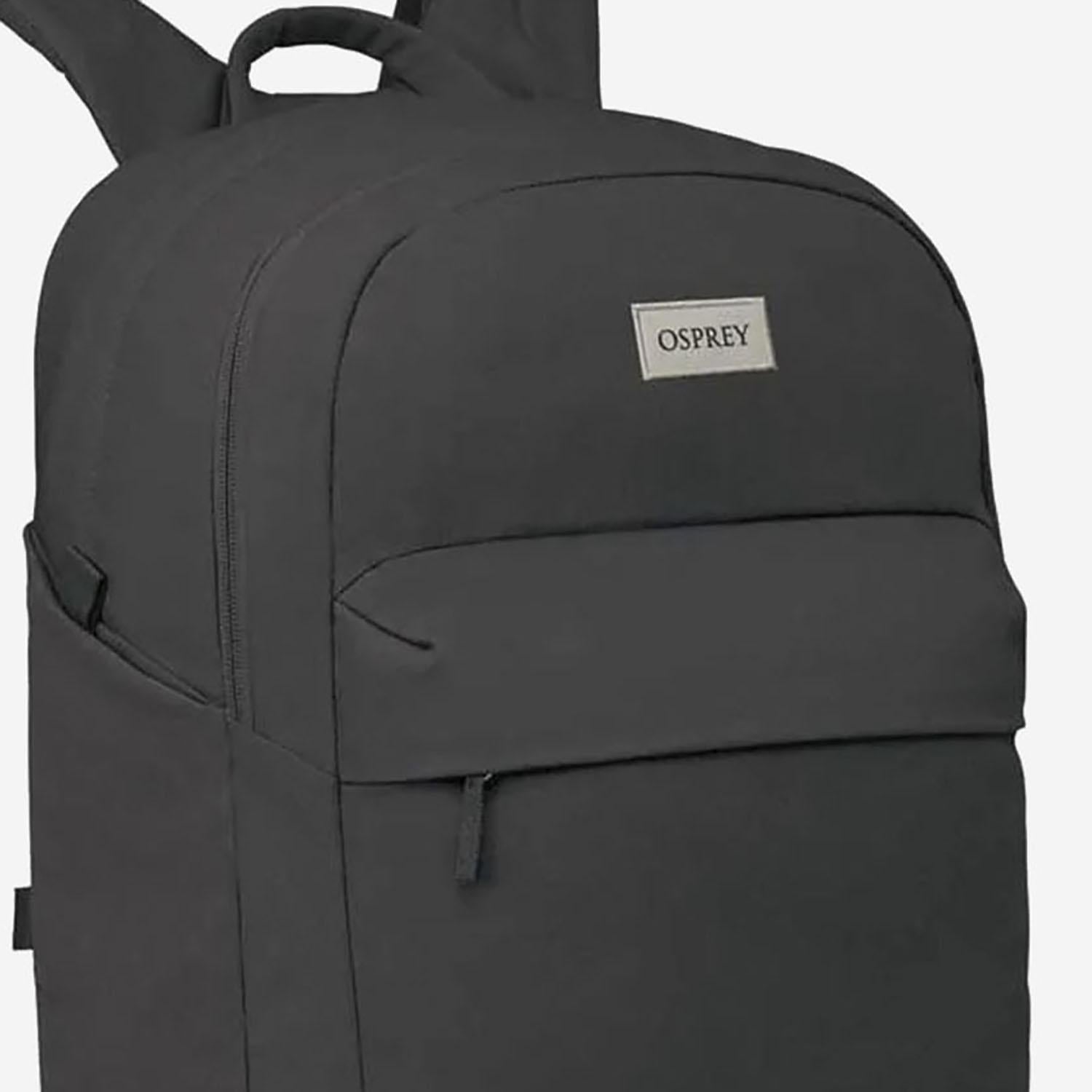 Osprey Recycled Polyester Laptop Backpack — Black, view 3