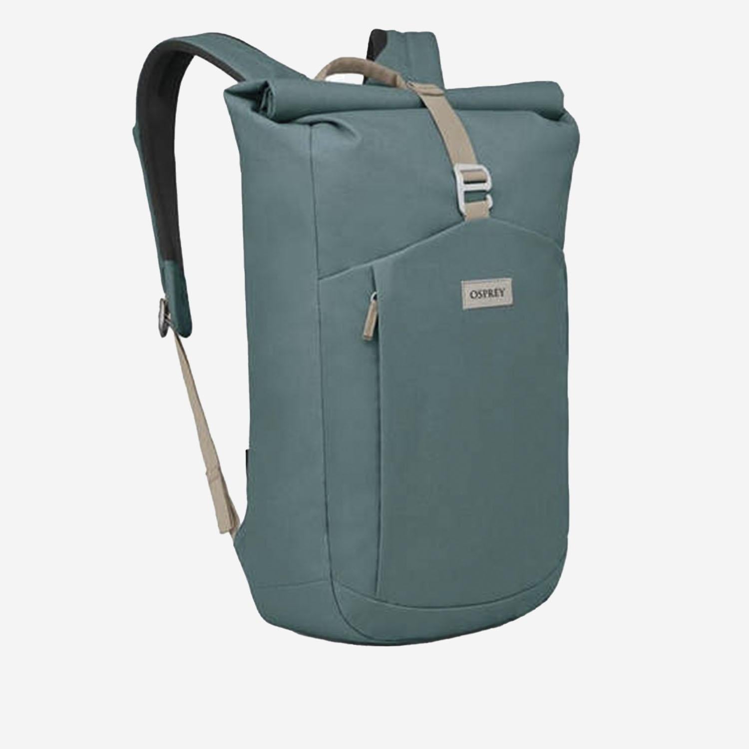 Osprey Roll-Top Nylon Backpack — Navy, view 2