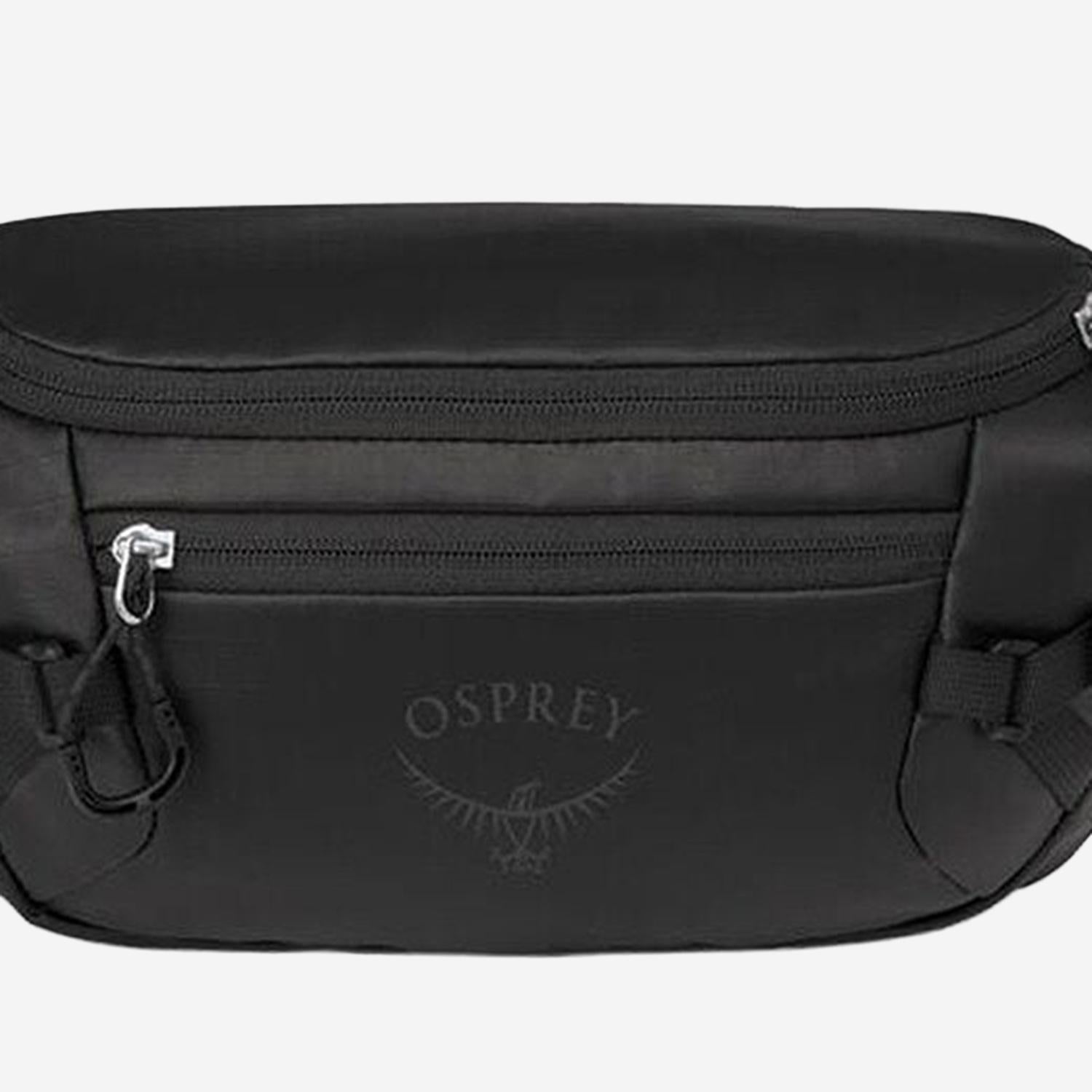 Osprey Transporter Belt Bag — Black, view 2