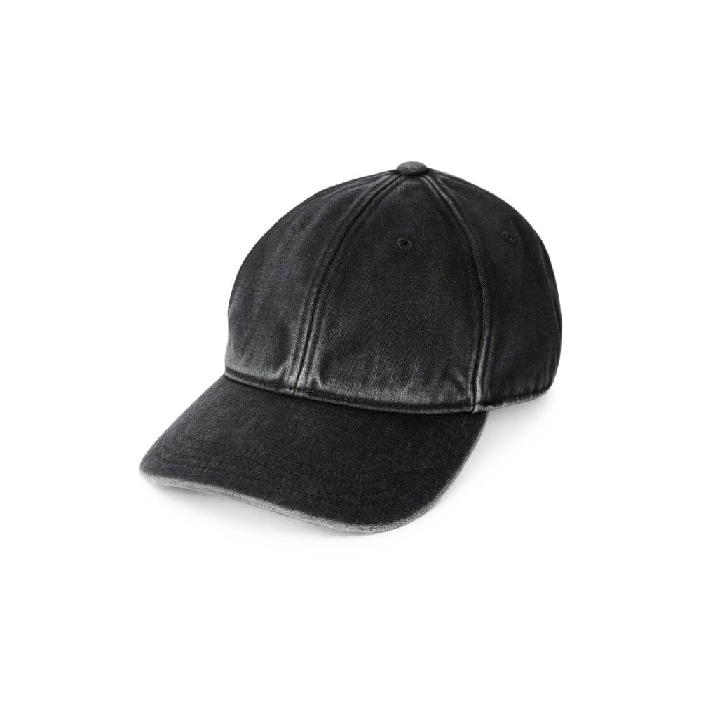Our Legacy A4268BEO Organic Cotton Baseball Cap — Black by Our Legacy